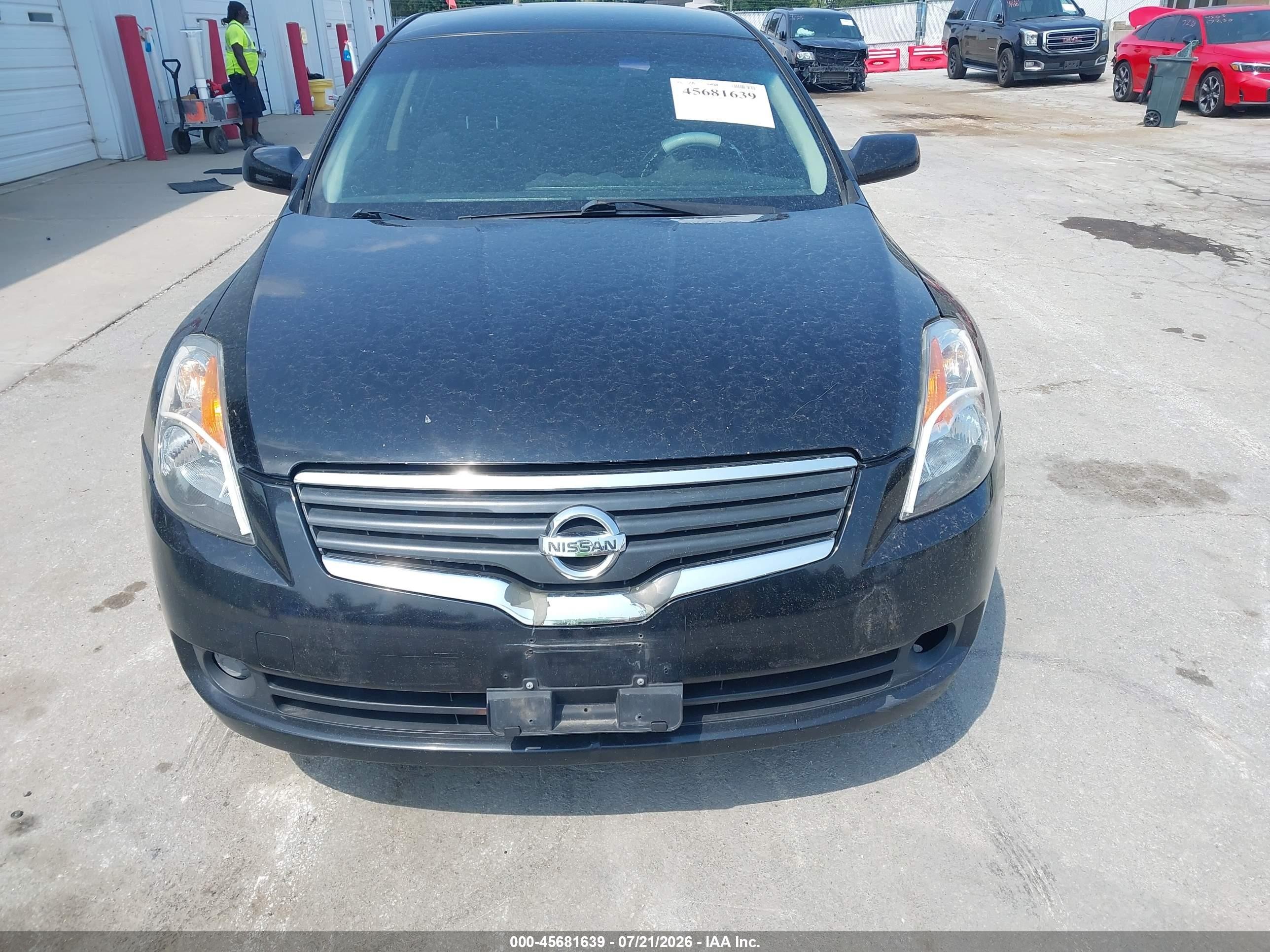 2008 Nissan Altima 2.5 S Черный vin: 1N4AL21E58N555080