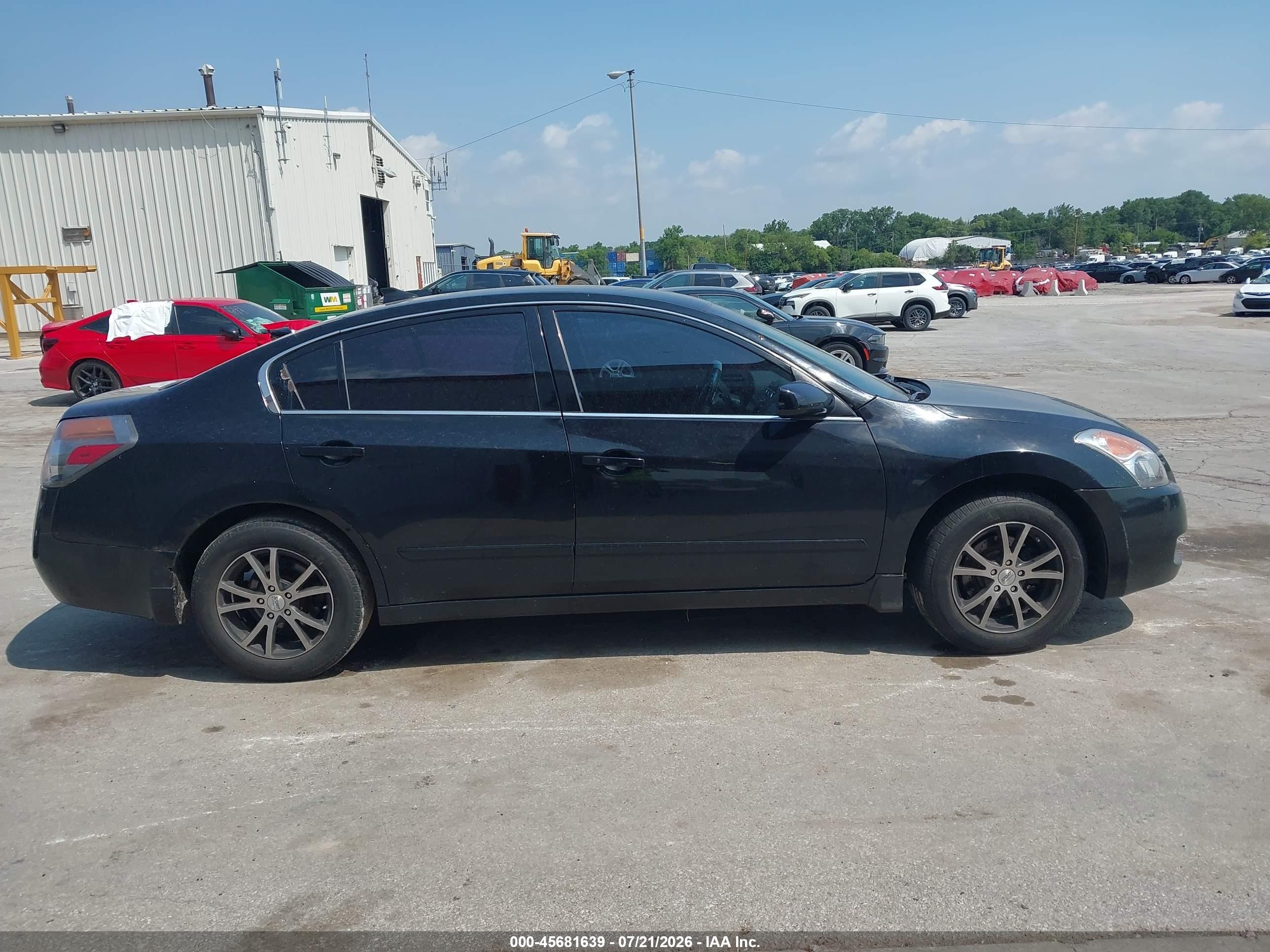 2008 Nissan Altima 2.5 S Черный vin: 1N4AL21E58N555080
