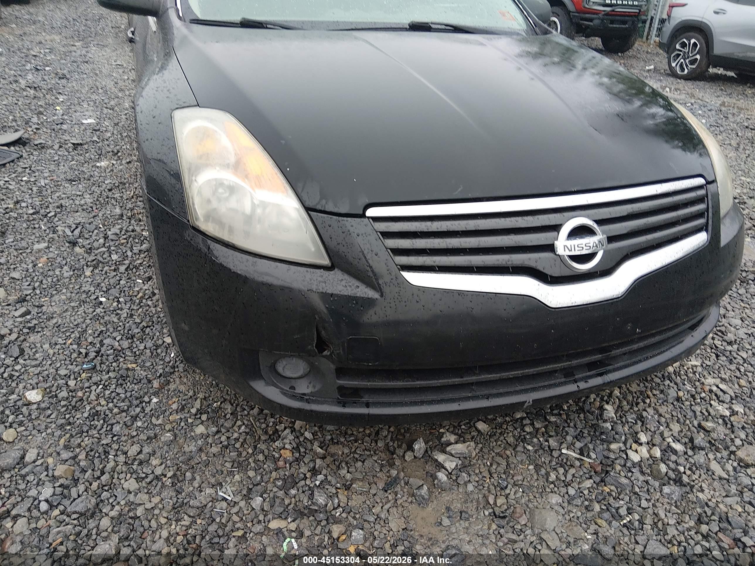2009 Nissan Altima 2.5 S Черный vin: 1N4AL21E59C120203