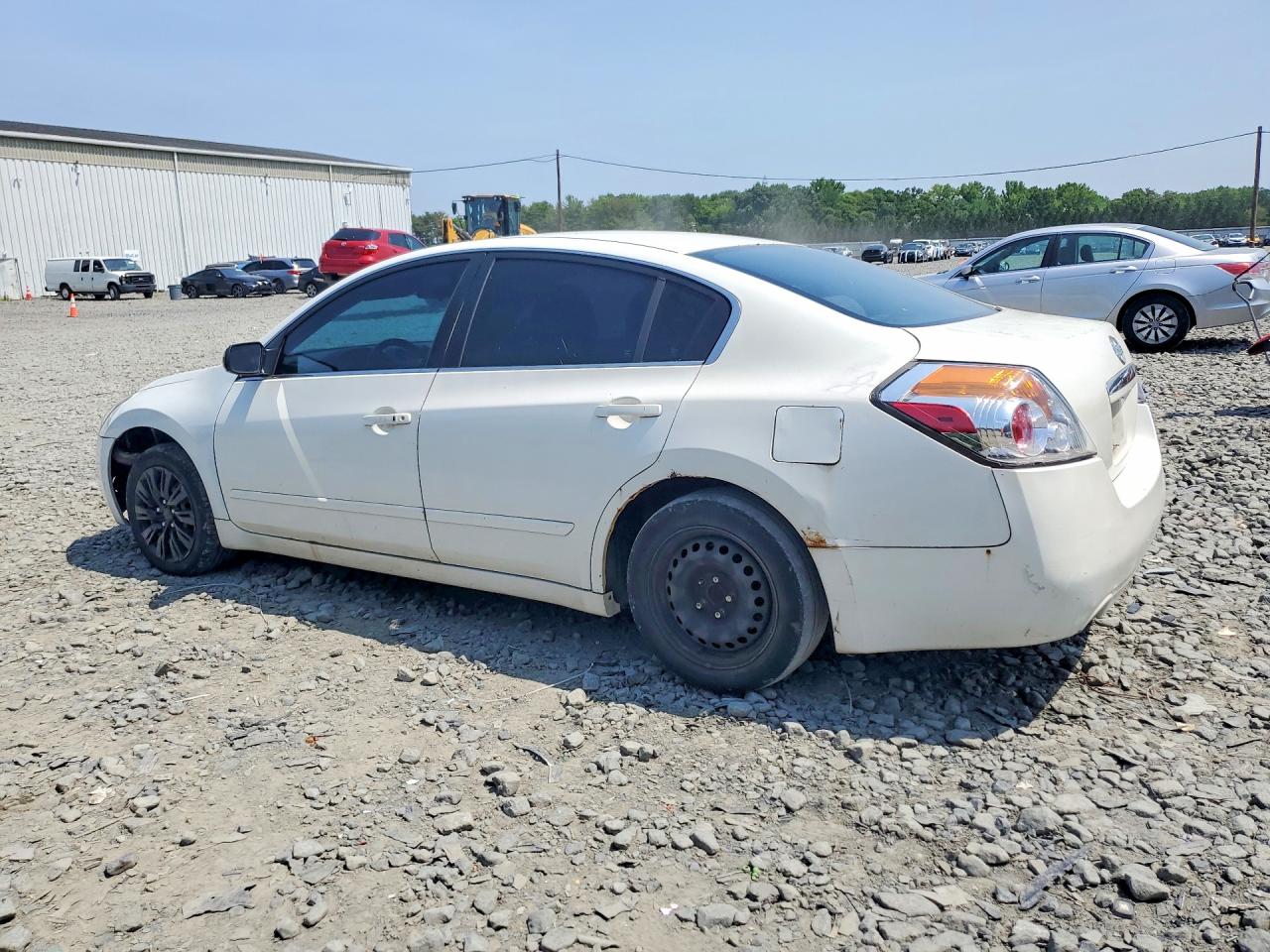 2009 Nissan Altima 2.5 White vin: 1N4AL21E59C134554