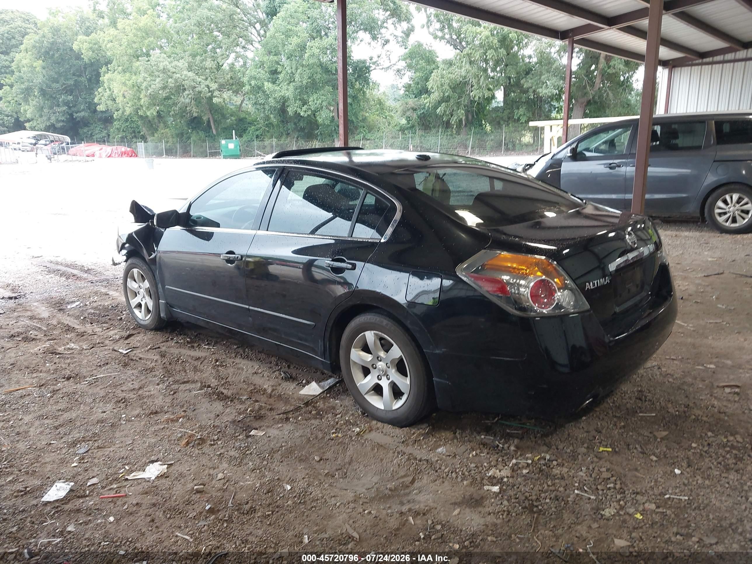 2009 Nissan Altima 2.5 S Black vin: 1N4AL21E59C168445