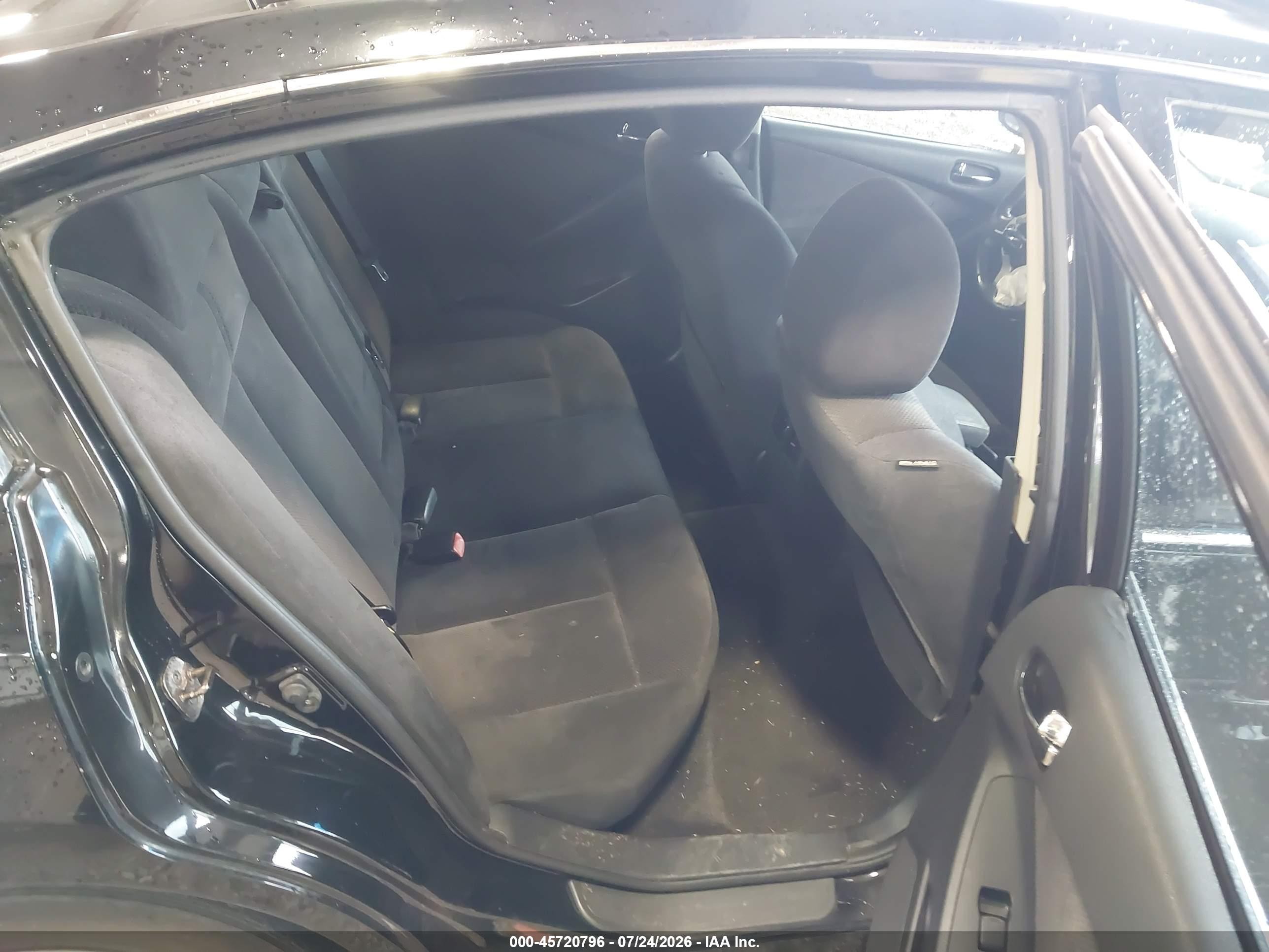 2009 Nissan Altima 2.5 S Black vin: 1N4AL21E59C168445
