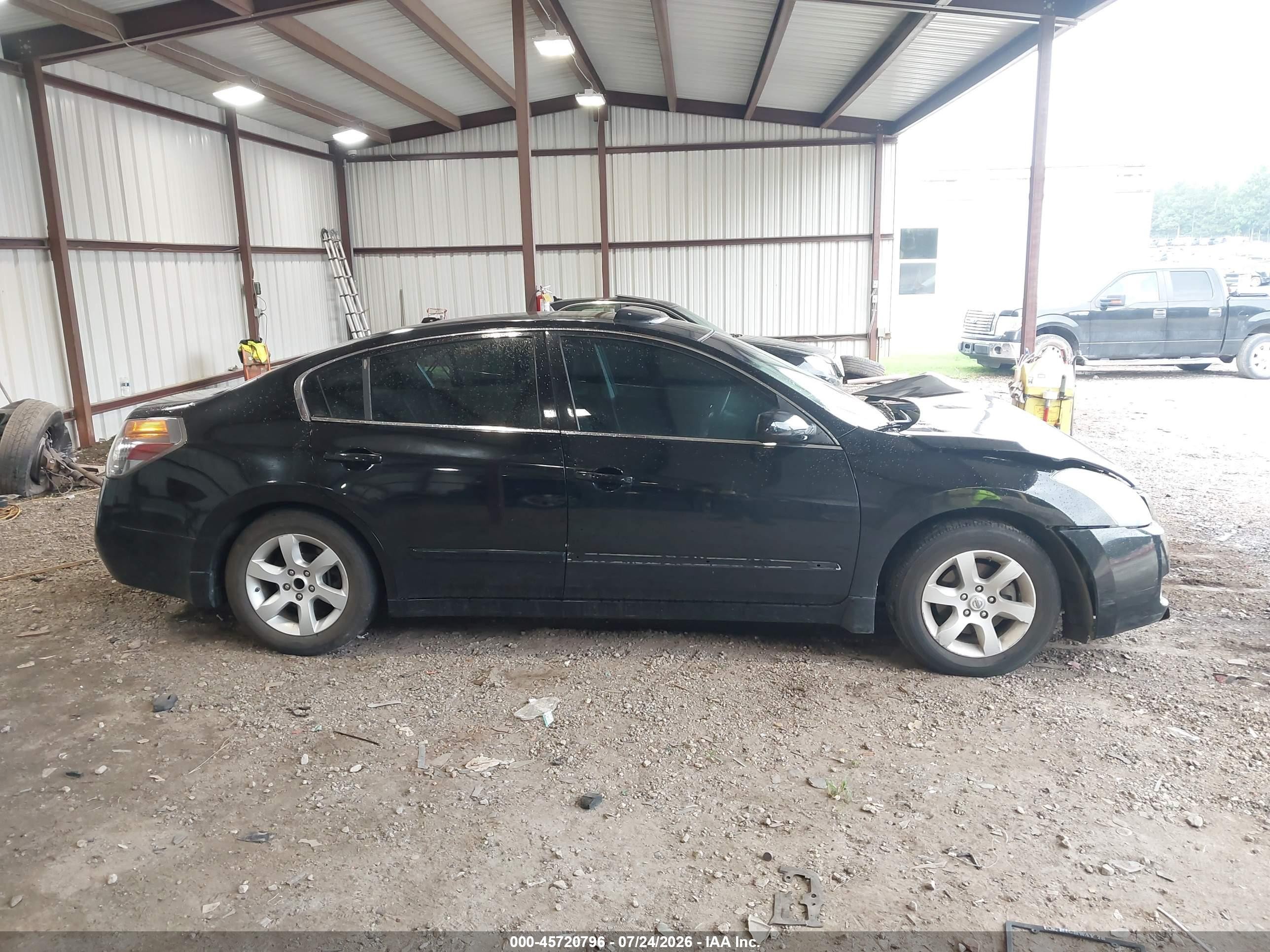 2009 Nissan Altima 2.5 S Black vin: 1N4AL21E59C168445