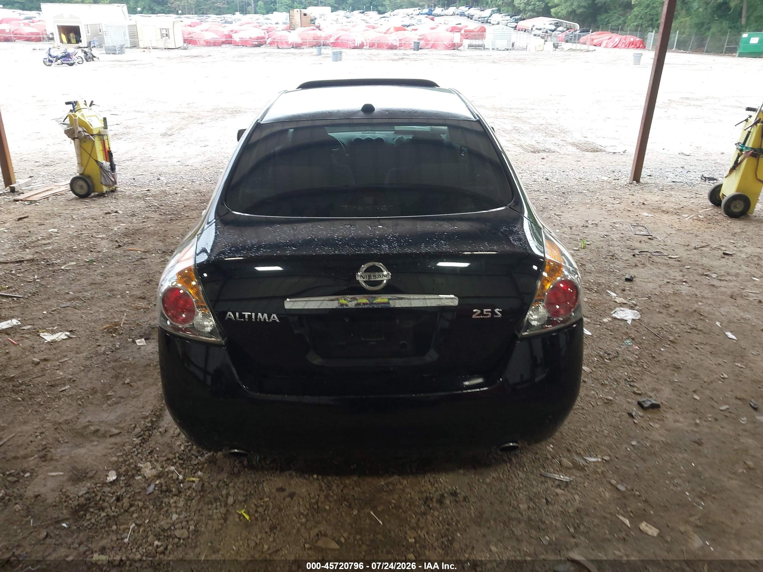 2009 Nissan Altima 2.5 S Black vin: 1N4AL21E59C168445