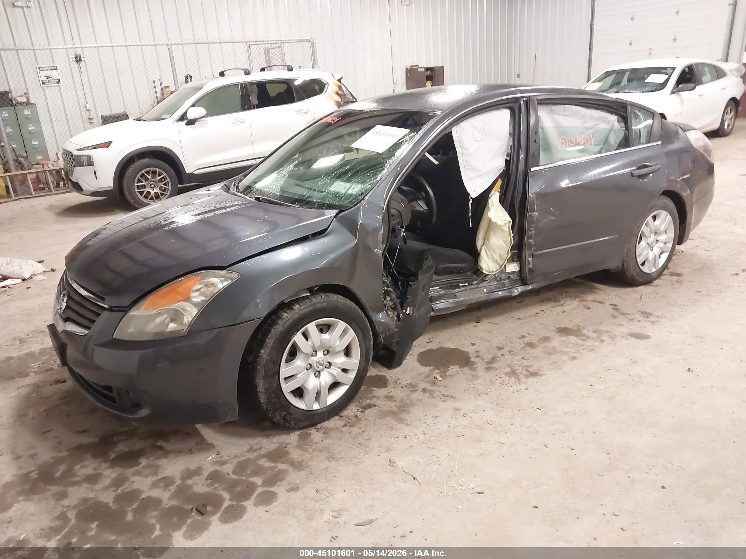 2009 Nissan Altima 2.5 S Gray vin: 1N4AL21E59N446250