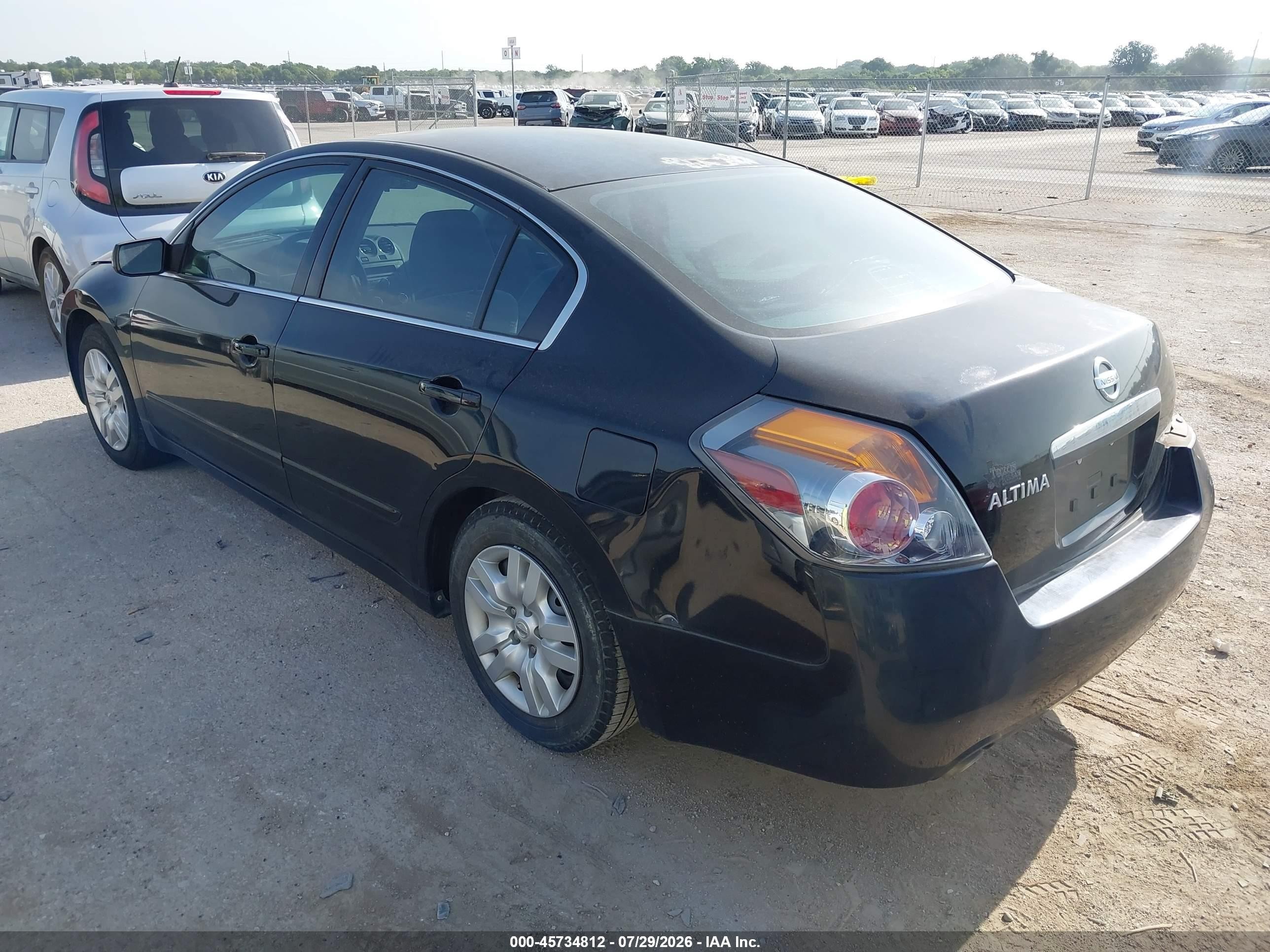 2009 Nissan Altima 2.5 Black vin: 1N4AL21E59N458608