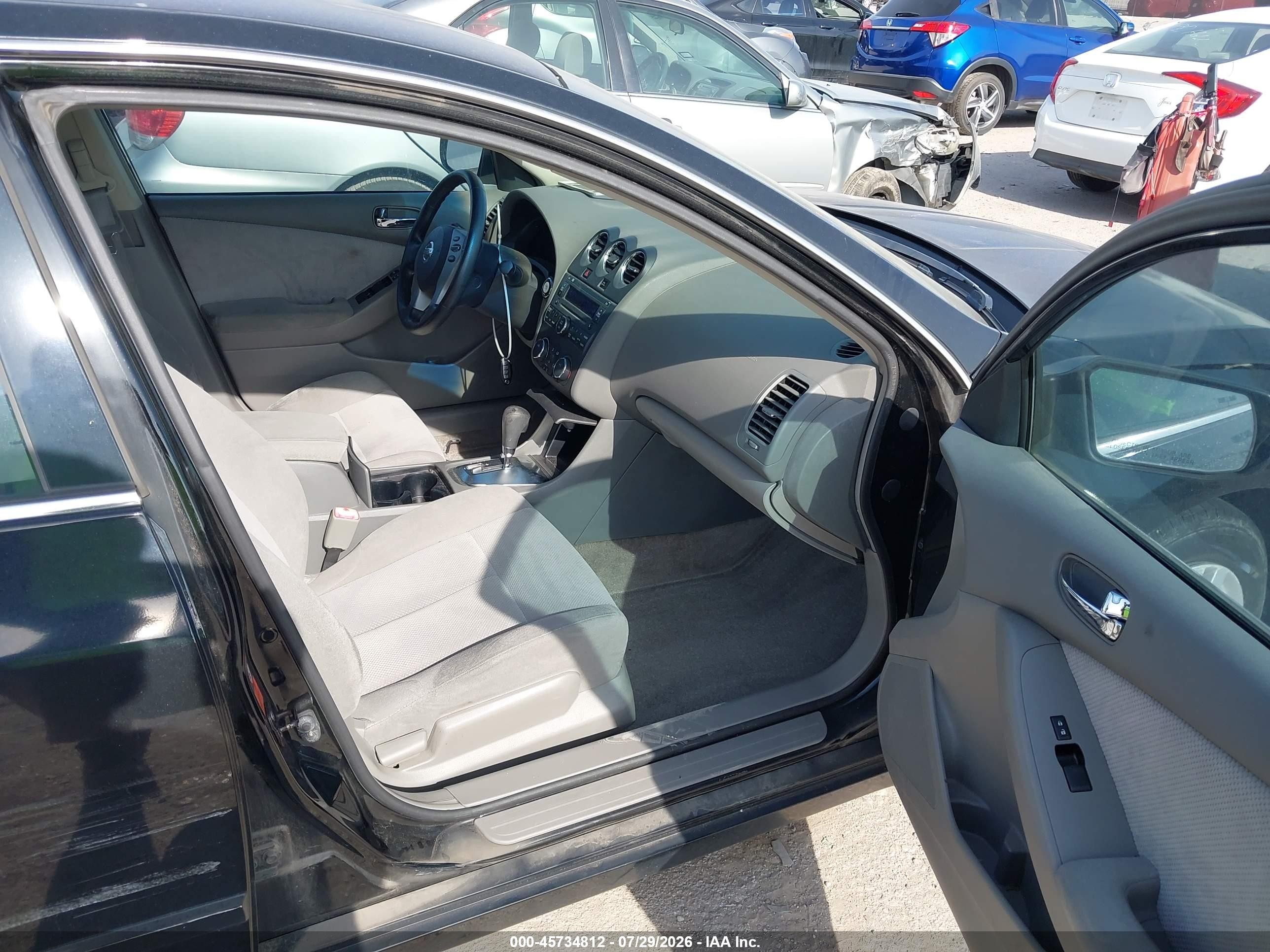 2009 Nissan Altima 2.5 Black vin: 1N4AL21E59N458608