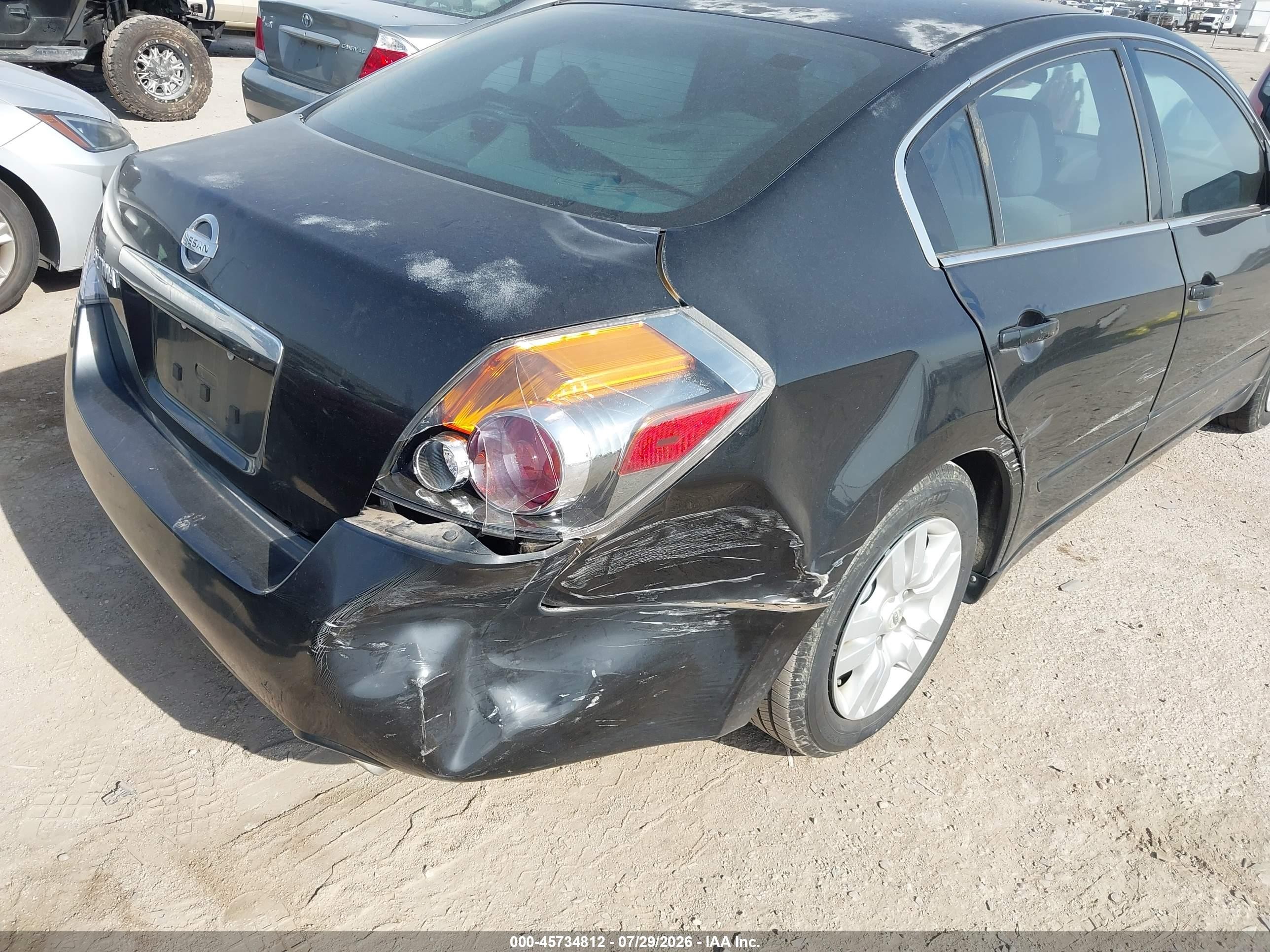 2009 Nissan Altima 2.5 Black vin: 1N4AL21E59N458608