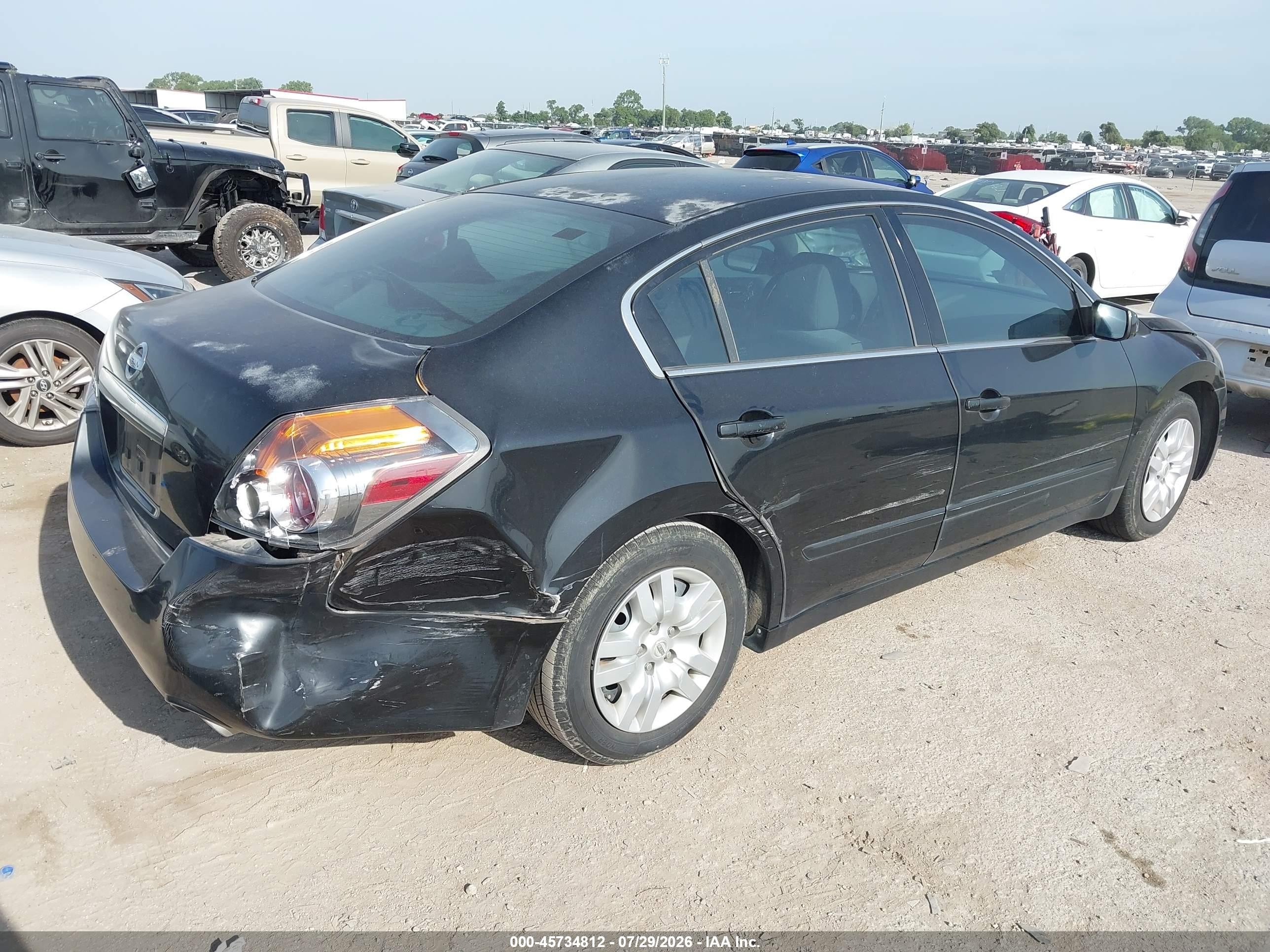 2009 Nissan Altima 2.5 Black vin: 1N4AL21E59N458608