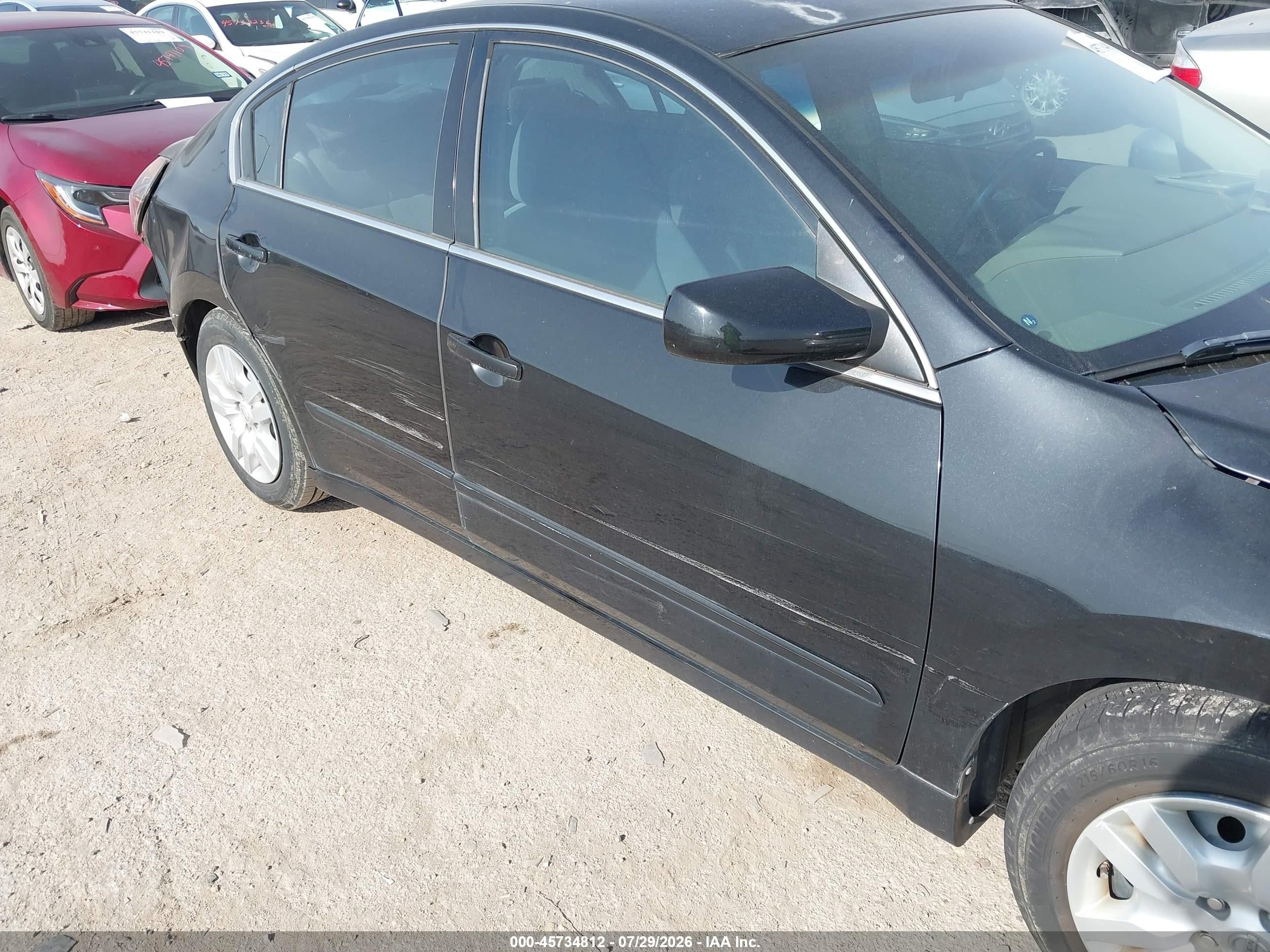 2009 Nissan Altima 2.5 Black vin: 1N4AL21E59N458608