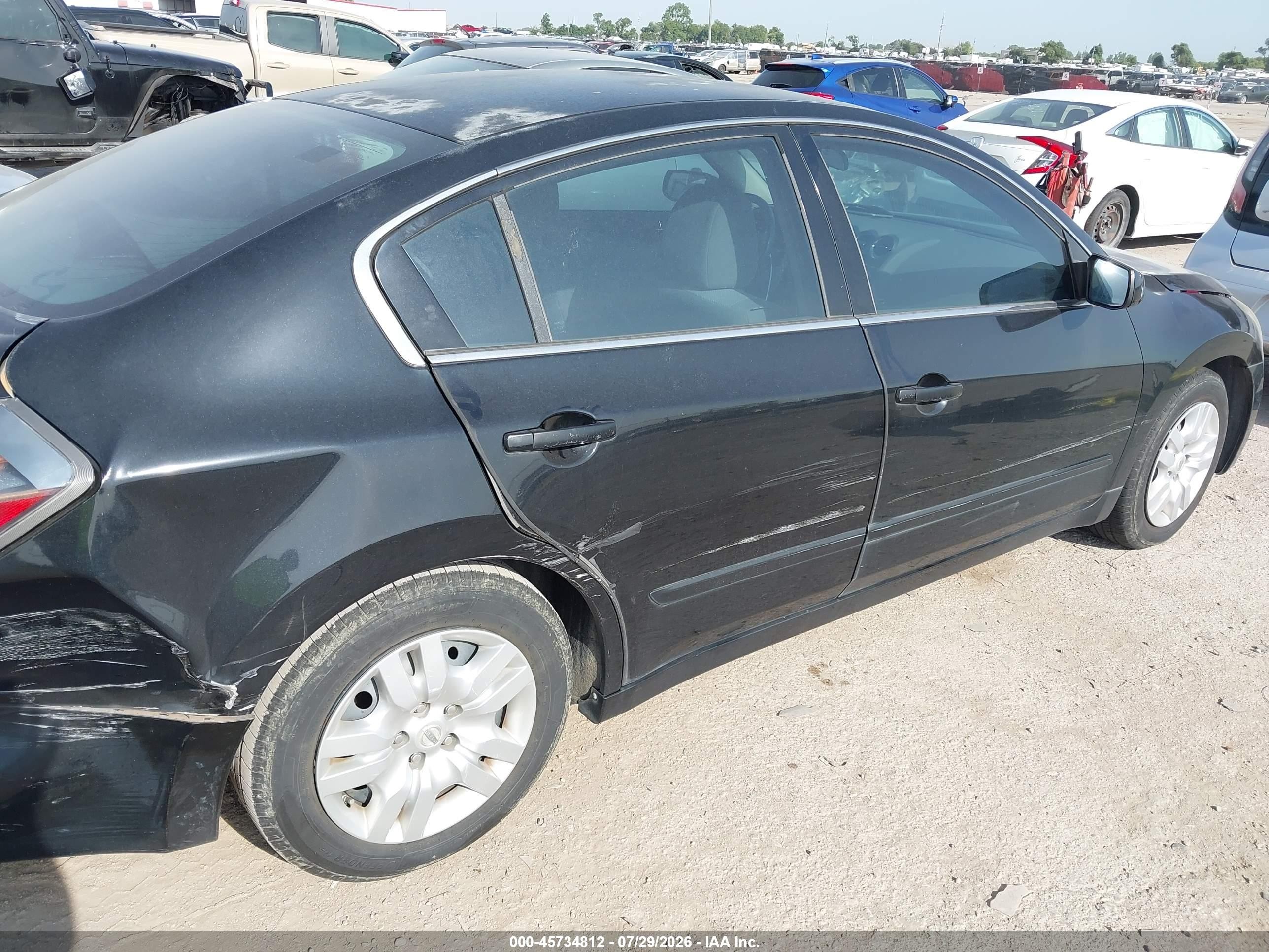 2009 Nissan Altima 2.5 Black vin: 1N4AL21E59N458608