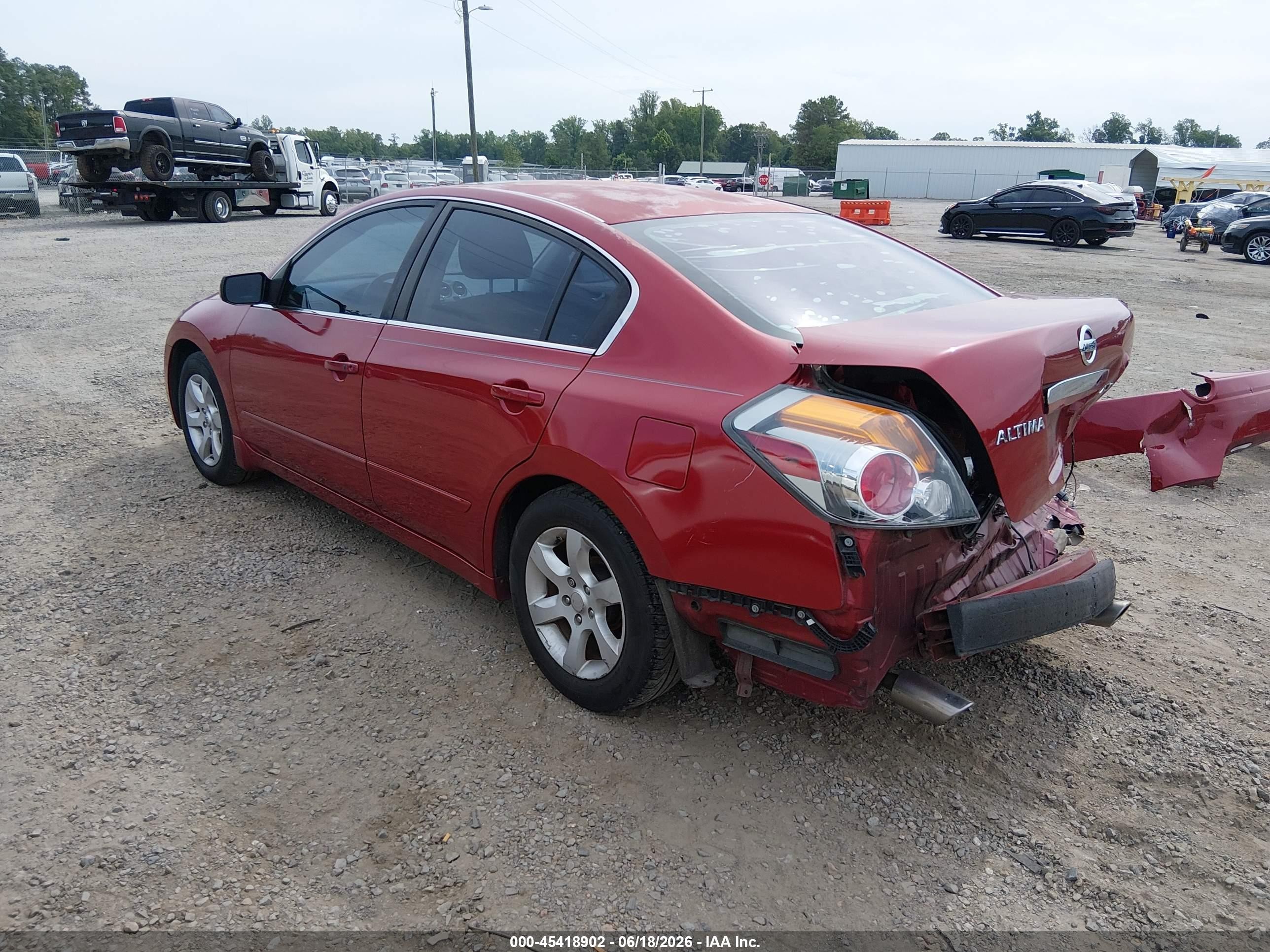 2009 Nissan Altima 2.5 S Red vin: 1N4AL21E59N497943
