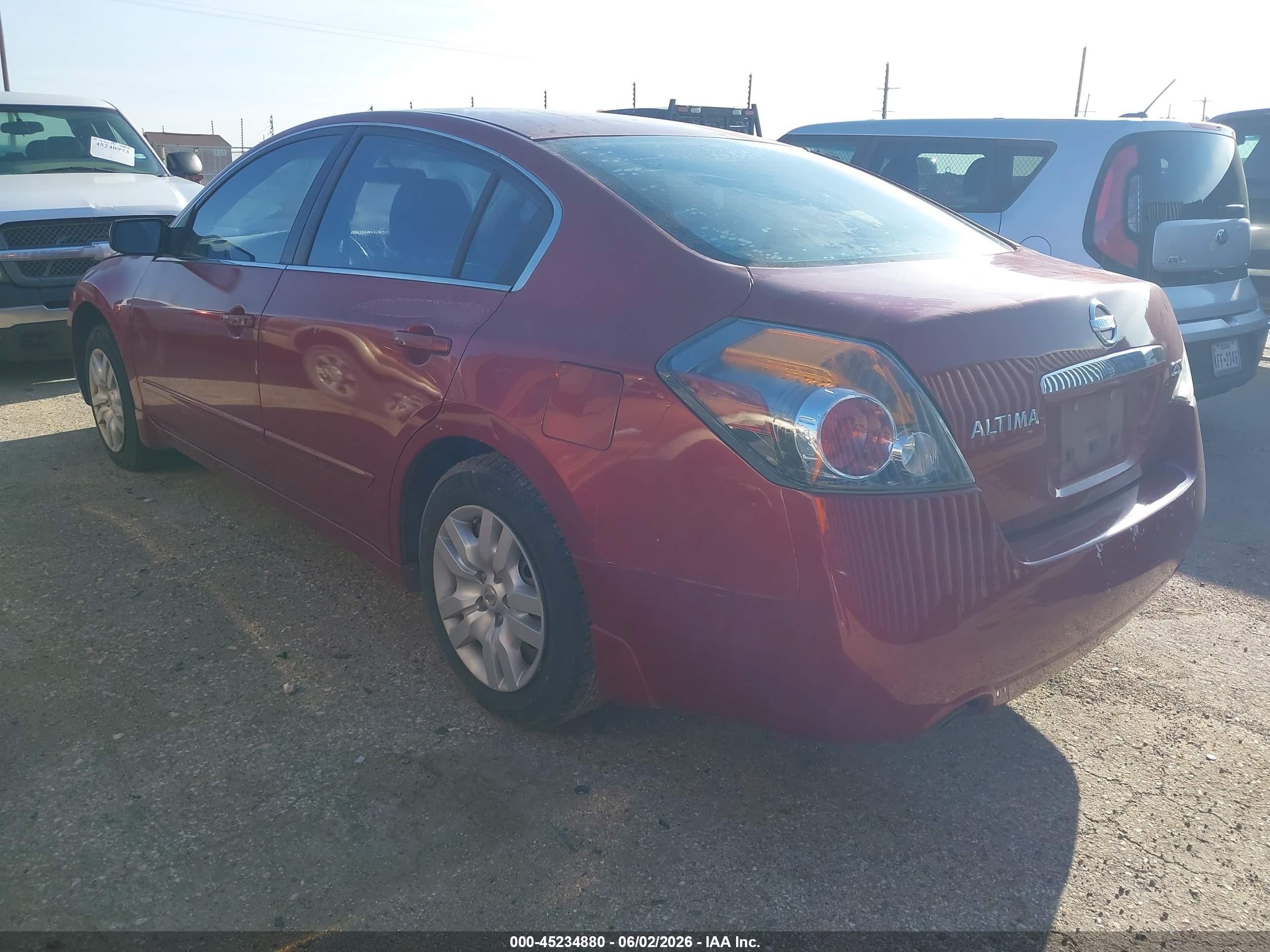 2009 Nissan Altima 2.5 S Красный vin: 1N4AL21E59N501537