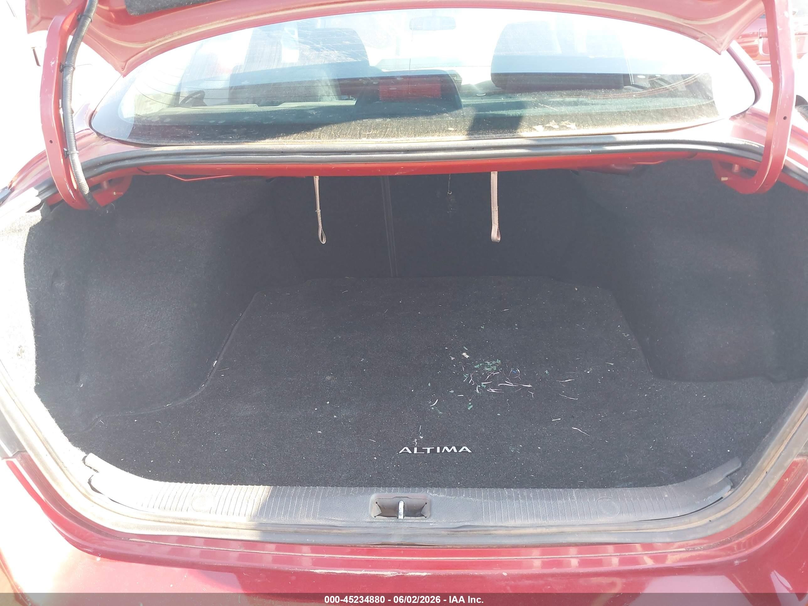 2009 Nissan Altima 2.5 S Красный vin: 1N4AL21E59N501537