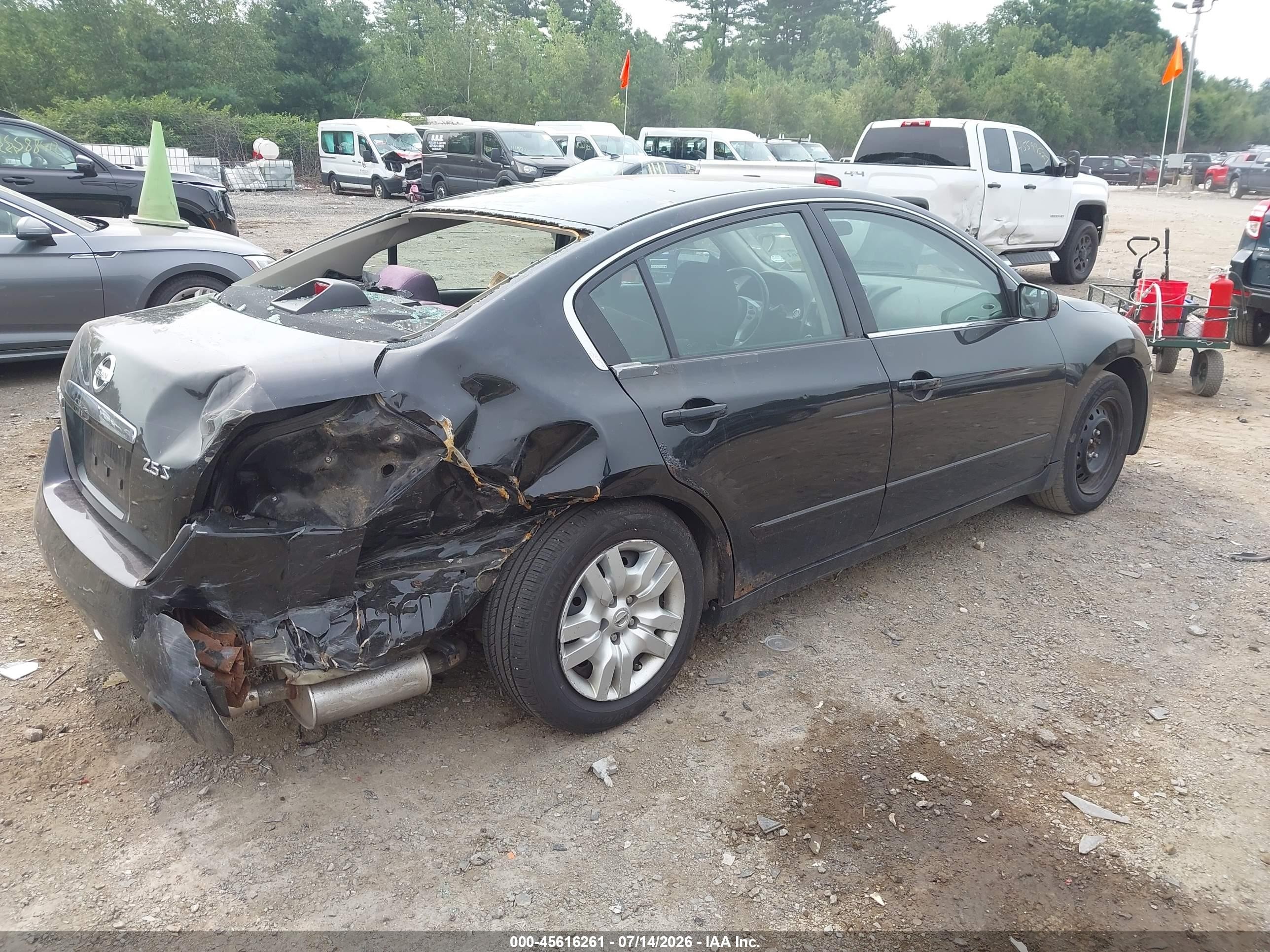 2009 Nissan Altima 2.5 S Black vin: 1N4AL21E59N533811
