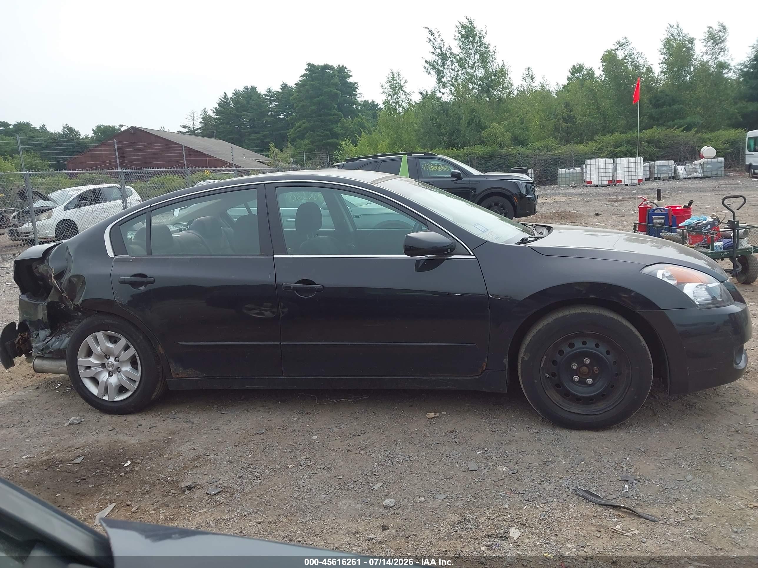 2009 Nissan Altima 2.5 S Black vin: 1N4AL21E59N533811