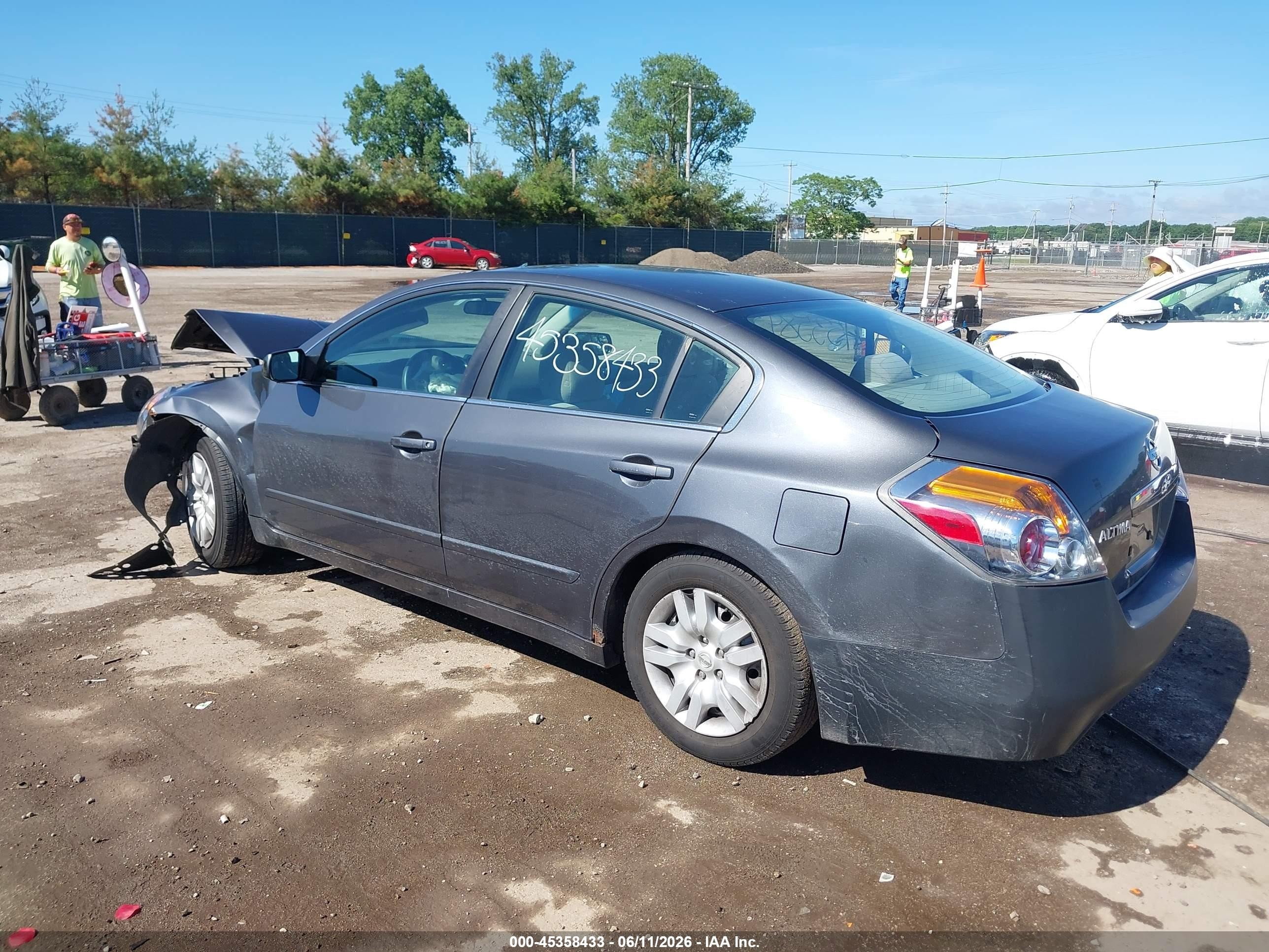 2009 Nissan Altima 2.5 Gray vin: 1N4AL21E59N558529