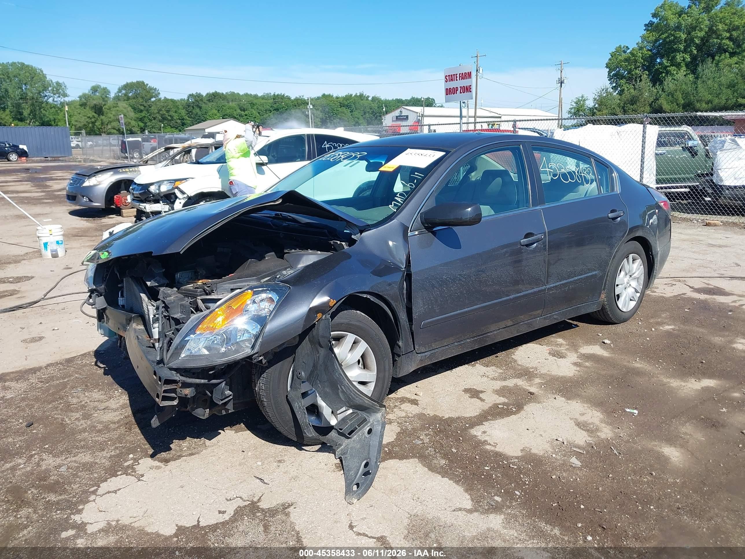 2009 Nissan Altima 2.5 Gray vin: 1N4AL21E59N558529