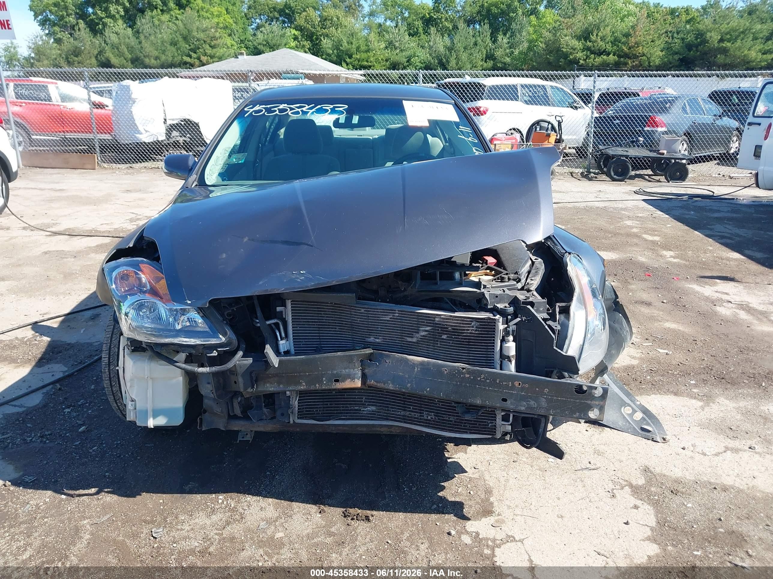 2009 Nissan Altima 2.5 Gray vin: 1N4AL21E59N558529