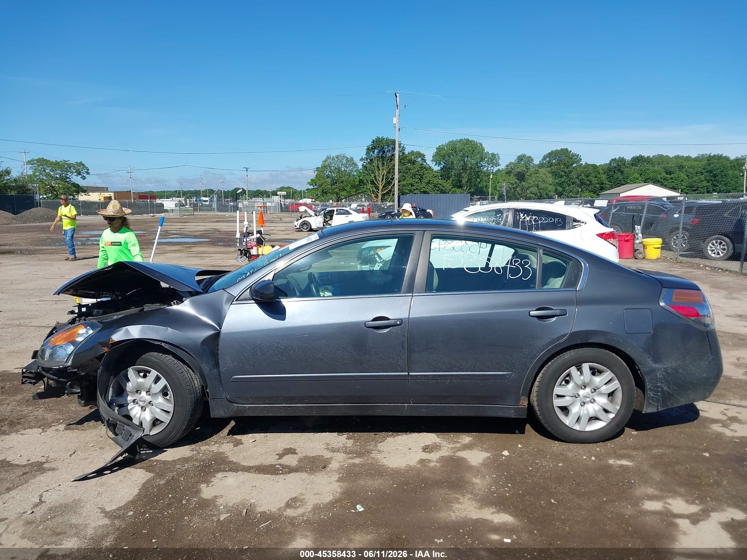 2009 Nissan Altima 2.5 Gray vin: 1N4AL21E59N558529