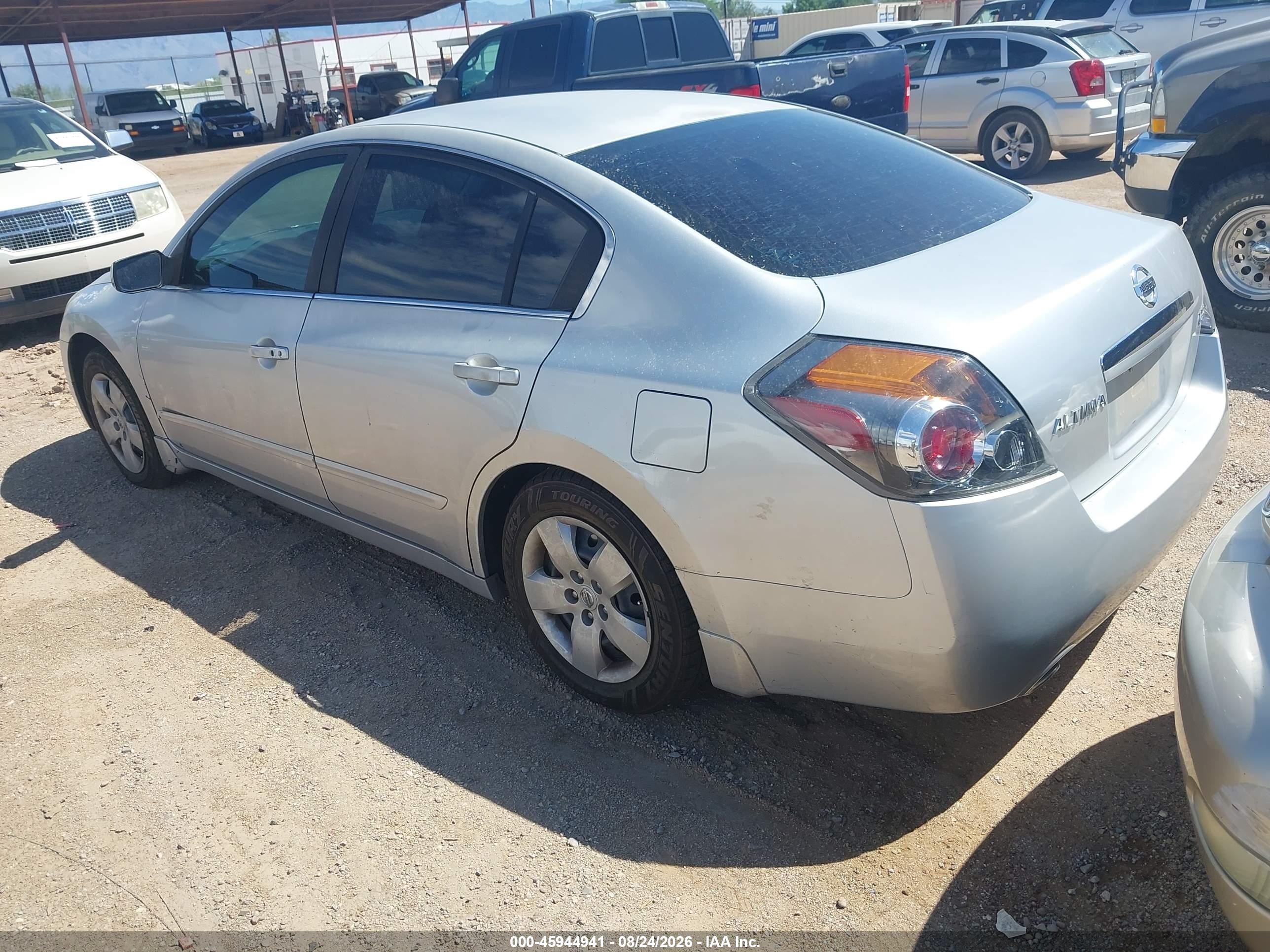 2007 Nissan Altima 2.5 S Silver vin: 1N4AL21E67N400407