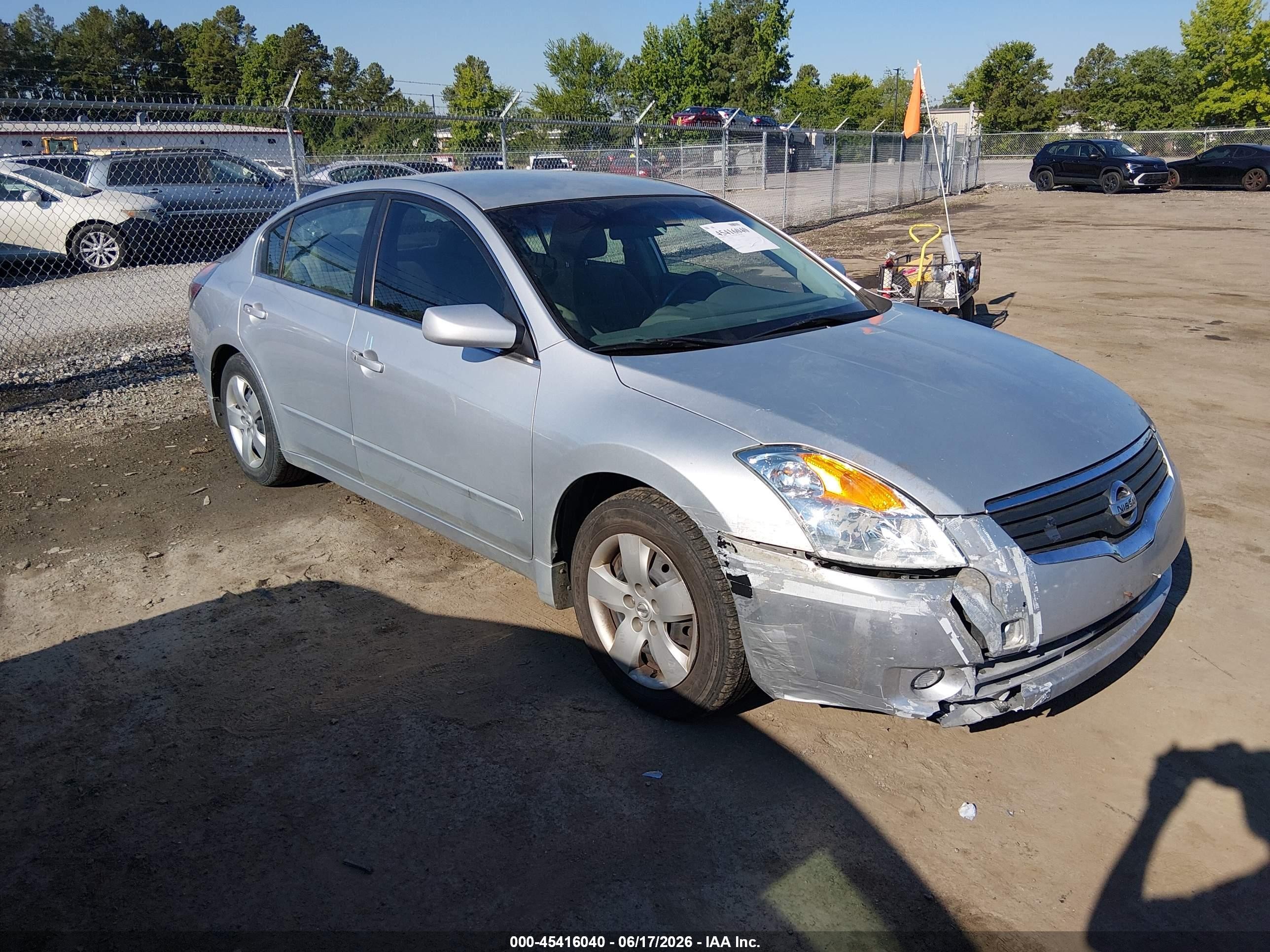 2007 Nissan Altima 2.5 S Silver vin: 1N4AL21E67N451261
