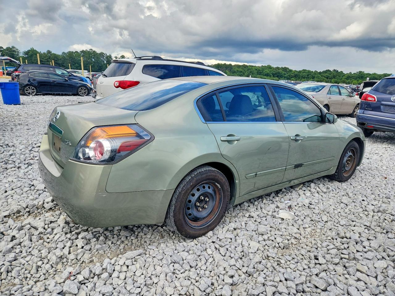 2007 Nissan Altima 2.5 Зеленый vin: 1N4AL21E67N459943