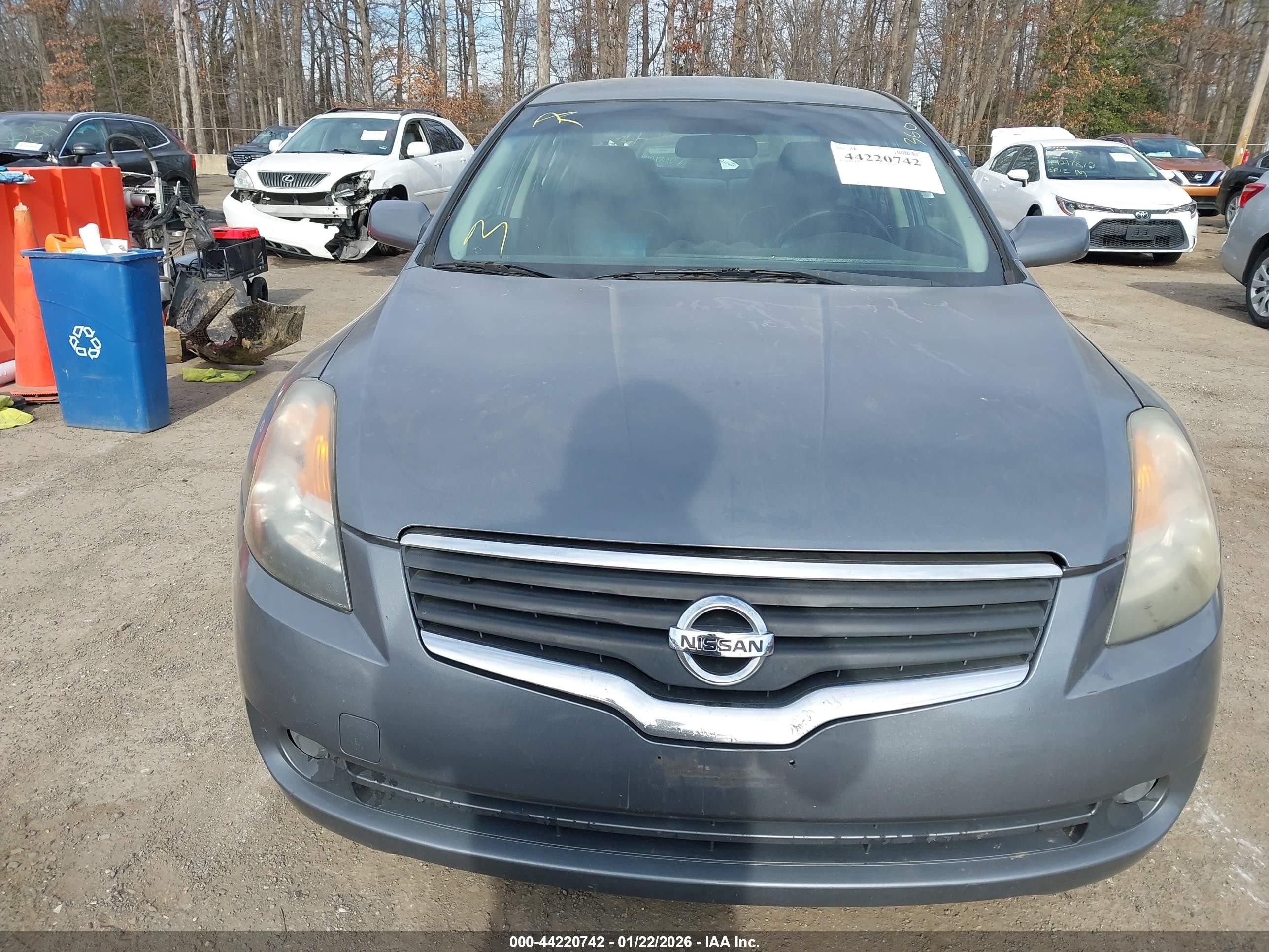 2007 Nissan Altima 2.5 S Gray vin: 1N4AL21E67N492134