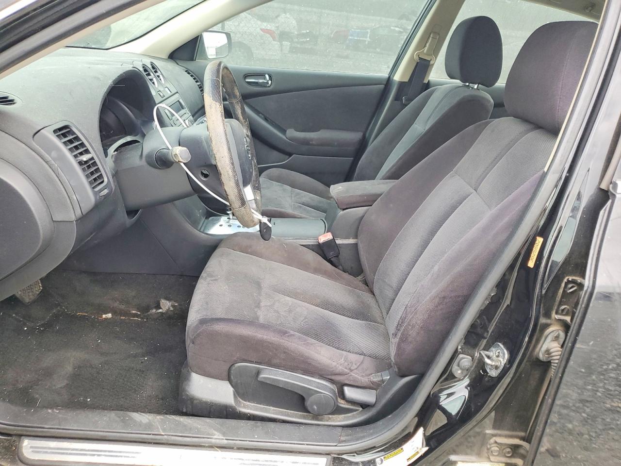 2007 Nissan Altima 2.5 Black vin: 1N4AL21E67N495678