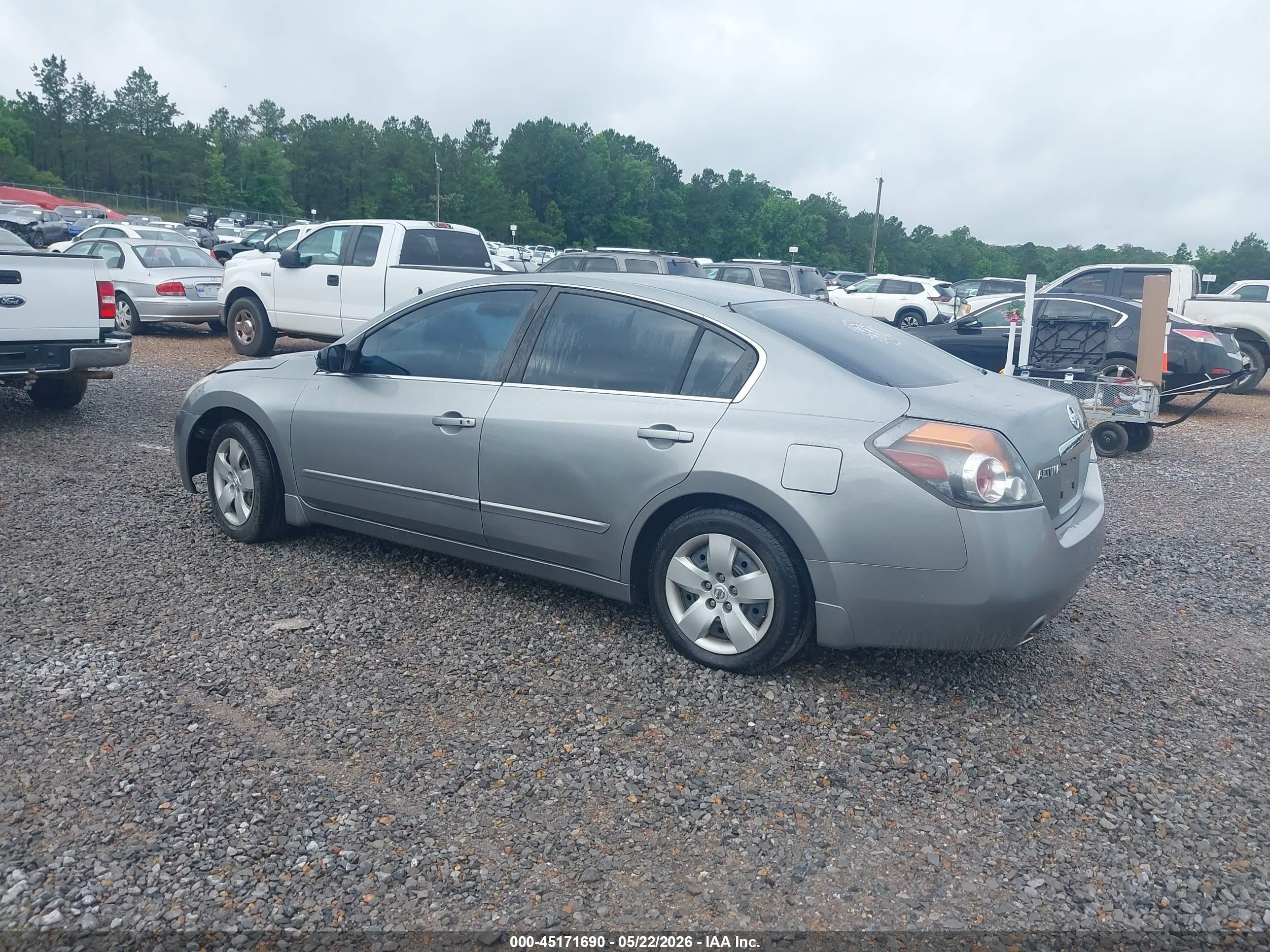 2008 Nissan Altima 2.5 S Серый vin: 1N4AL21E68C129538