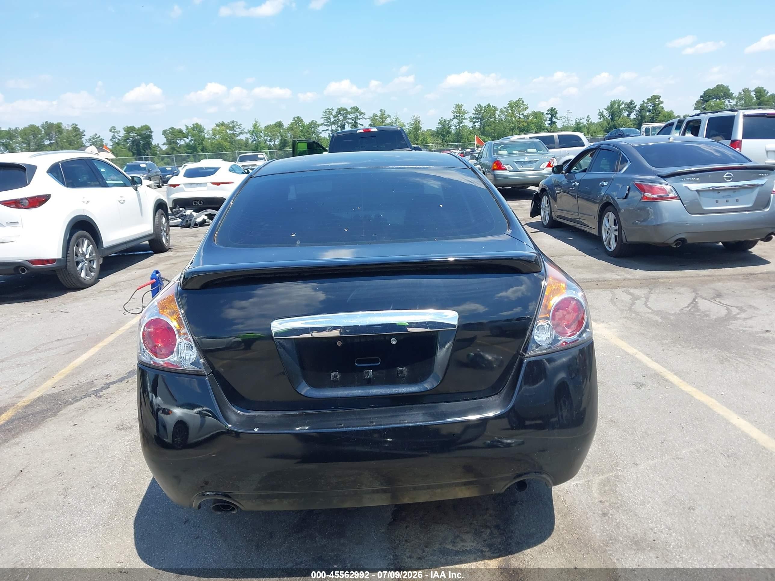 2008 Nissan Altima 2.5 Sl Black vin: 1N4AL21E68C155279