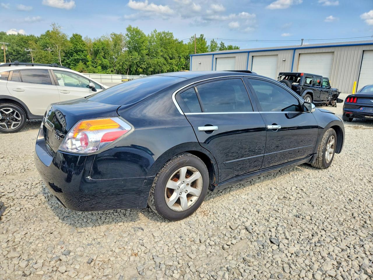 2008 Nissan Altima 2.5 Black vin: 1N4AL21E68N406273