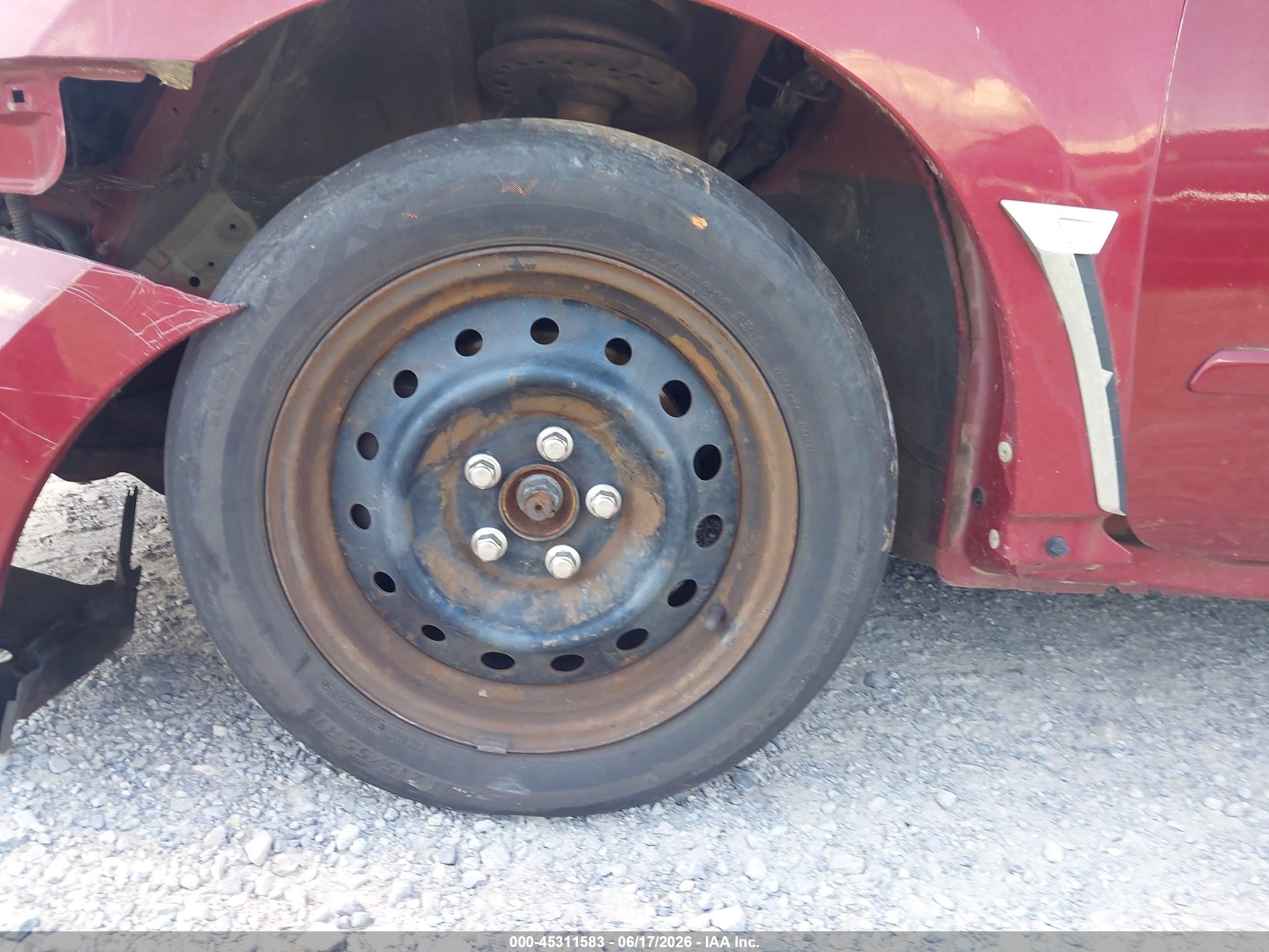 2008 Nissan Altima 2.5 S Red vin: 1N4AL21E68N416110