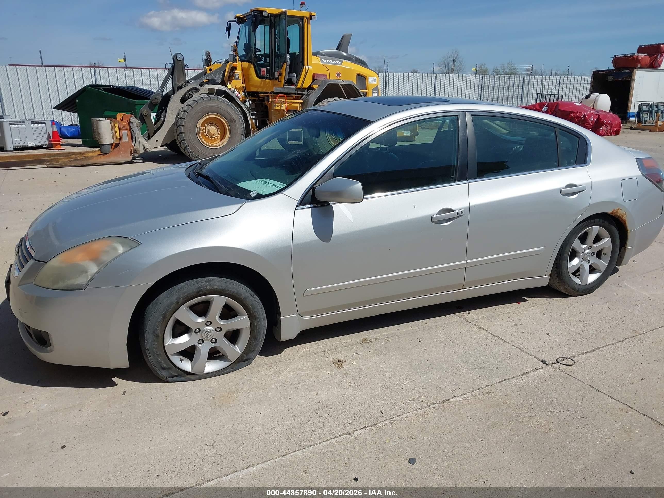 2008 Nissan Altima 2.5 S Серебряный vin: 1N4AL21E68N438723