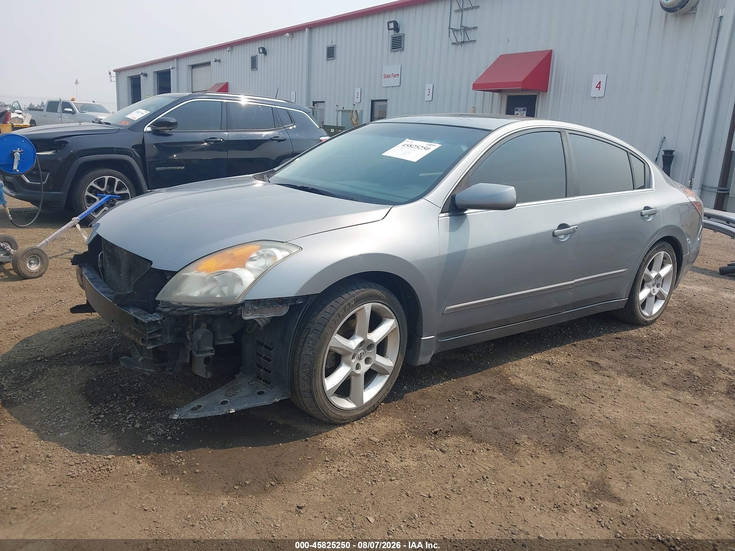 2008 Nissan Altima 2.5 Sl Silver vin: 1N4AL21E68N445056