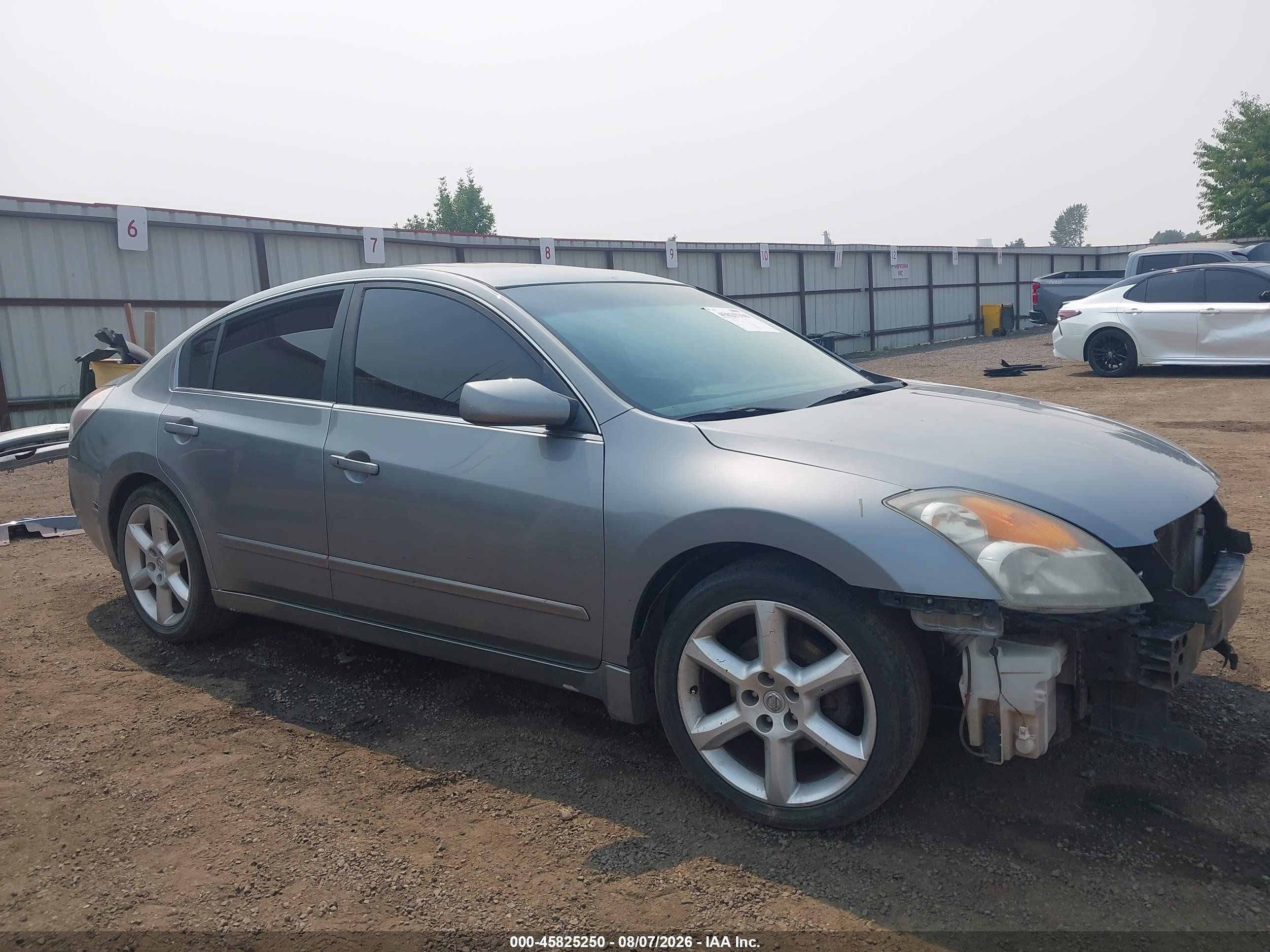 2008 Nissan Altima 2.5 Sl Silver vin: 1N4AL21E68N445056