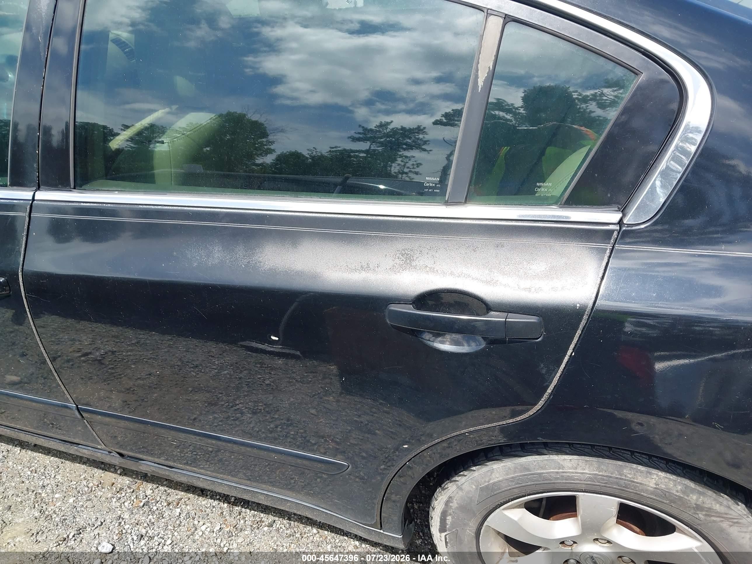 2008 Nissan Altima 2.5 S Black vin: 1N4AL21E68N446708
