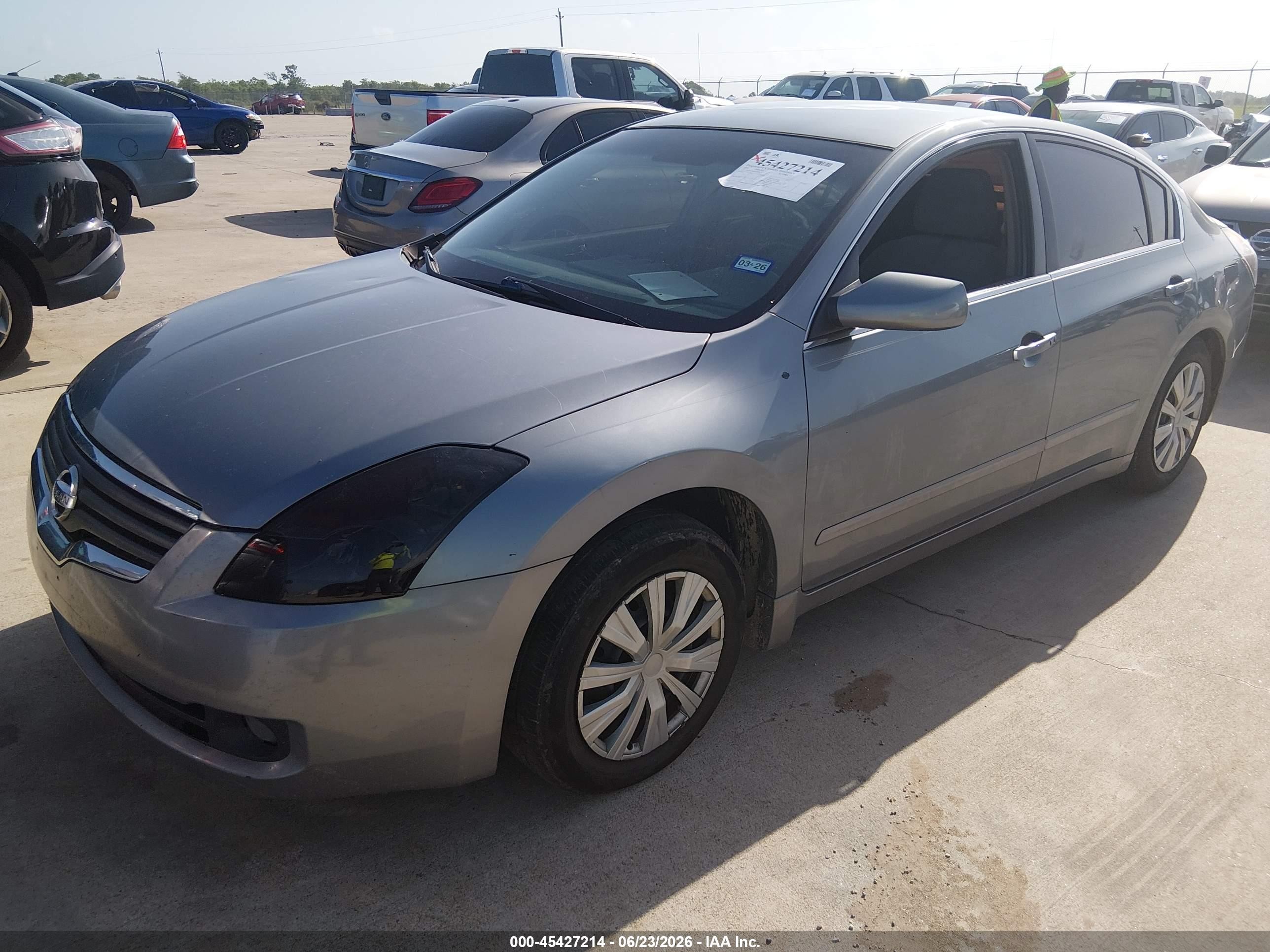 2008 Nissan Altima 2.5 S Gray vin: 1N4AL21E68N482110
