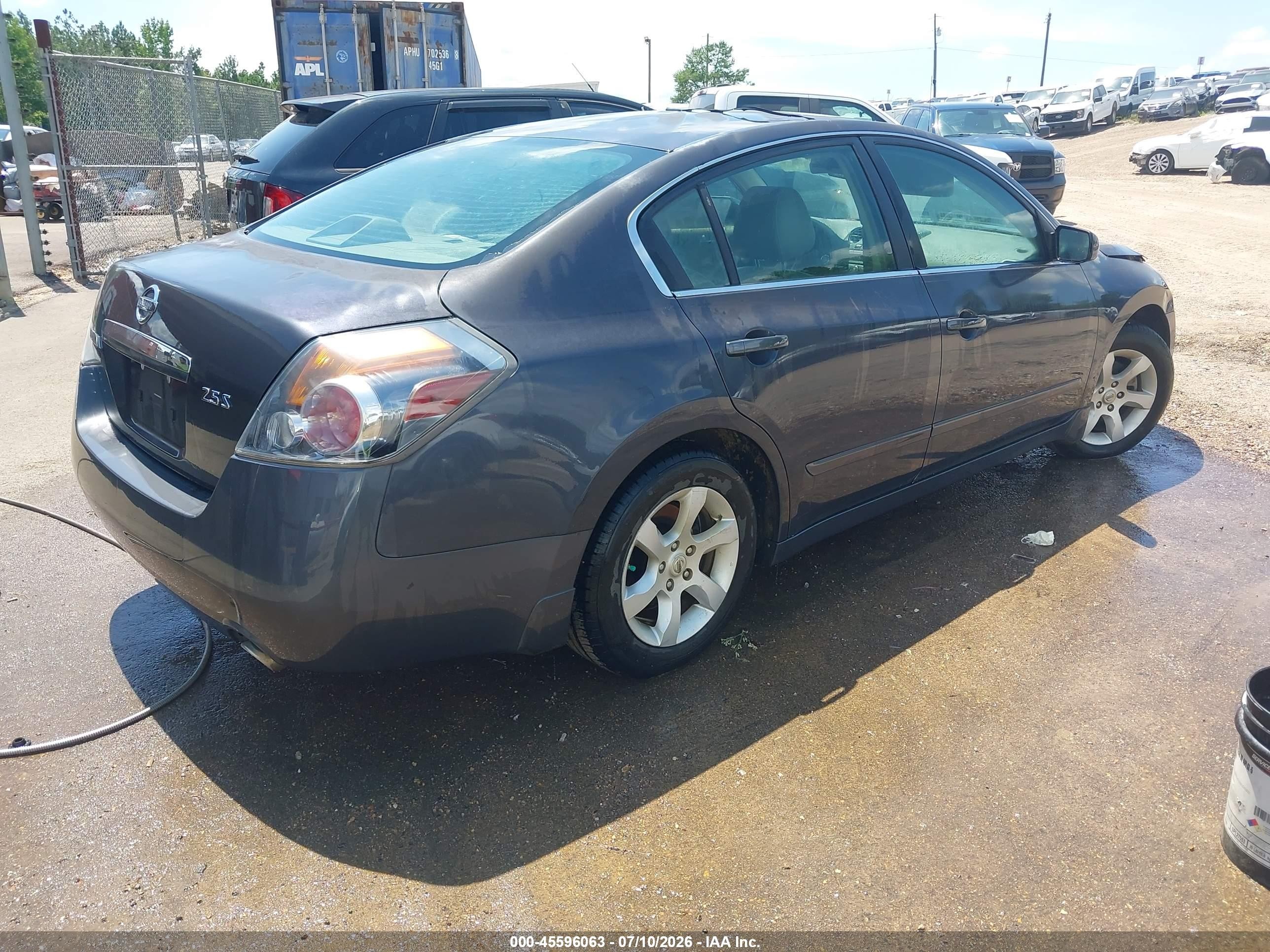 2008 Nissan Altima 2.5 S Blue vin: 1N4AL21E68N532570