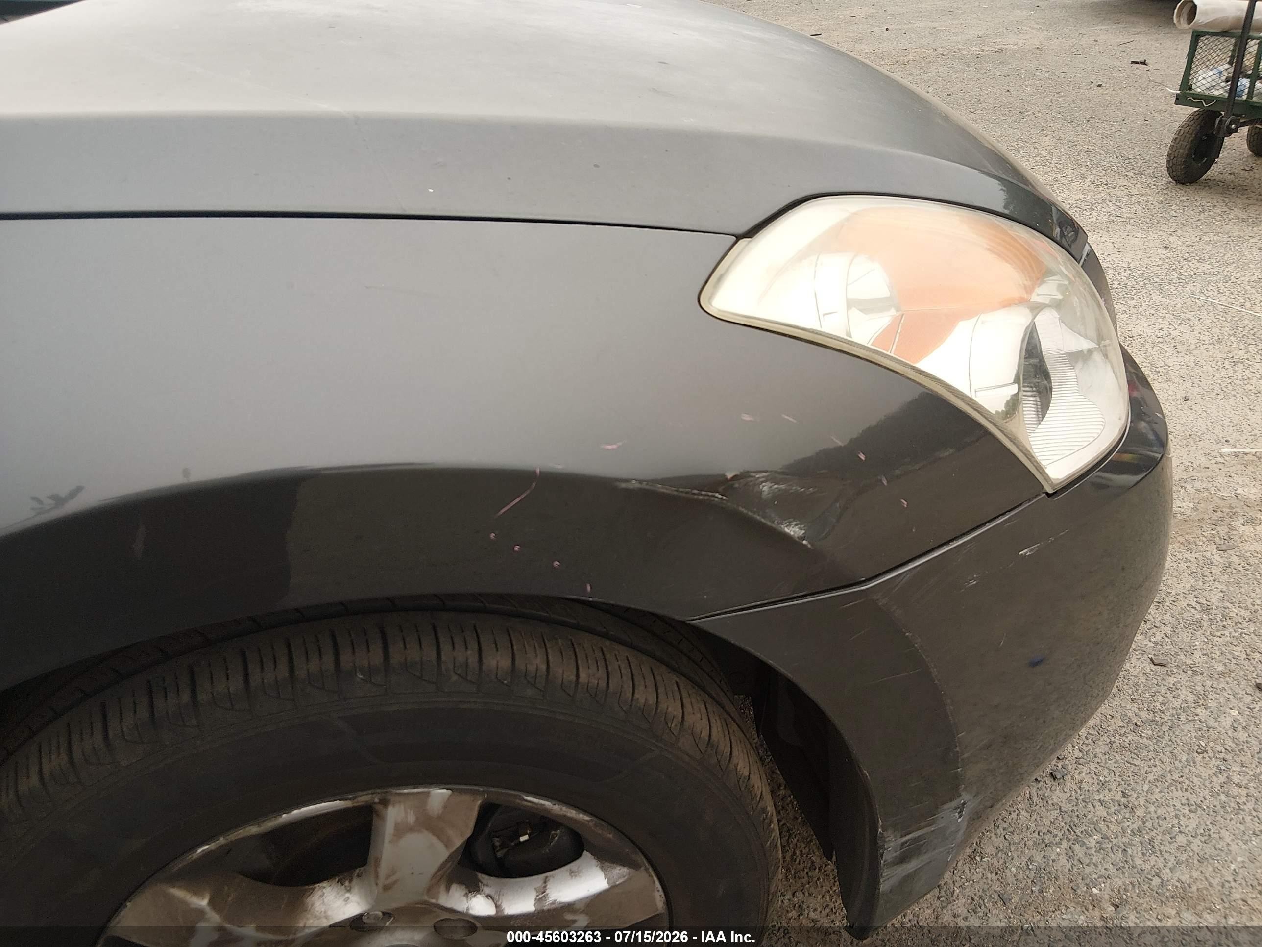 2008 Nissan Altima 2.5 S Серый vin: 1N4AL21E68N557307