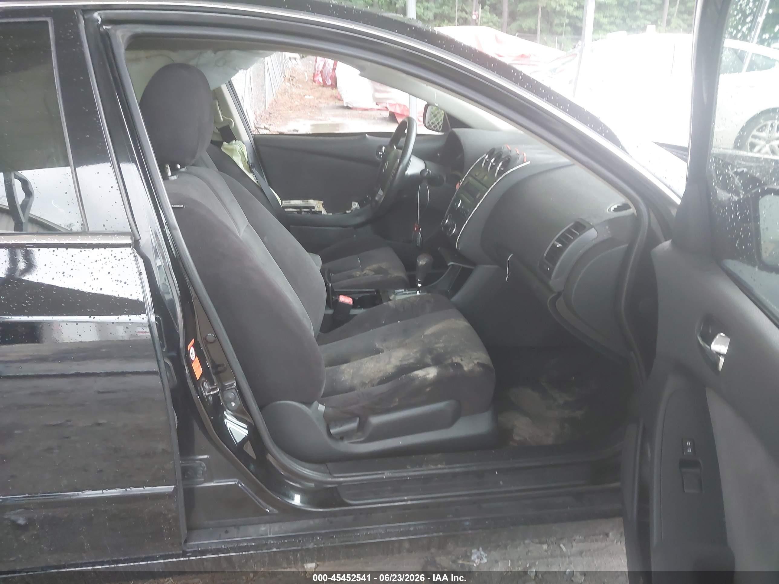 2009 Nissan Altima 2.5 S Black vin: 1N4AL21E69C122395