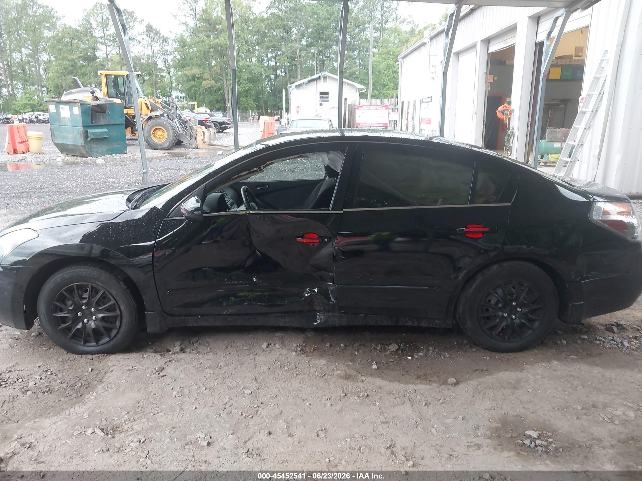 2009 Nissan Altima 2.5 S Black vin: 1N4AL21E69C122395