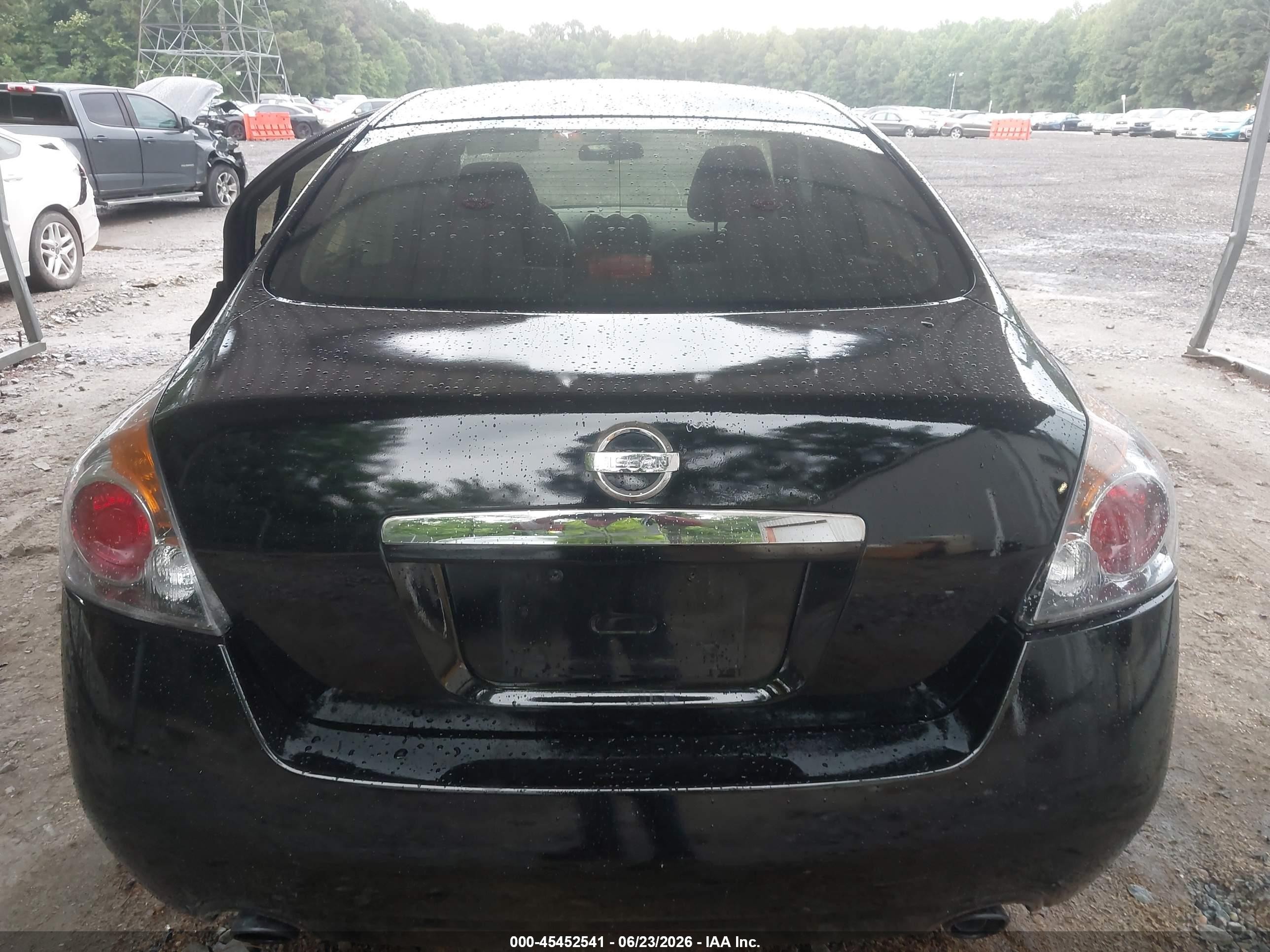 2009 Nissan Altima 2.5 S Black vin: 1N4AL21E69C122395