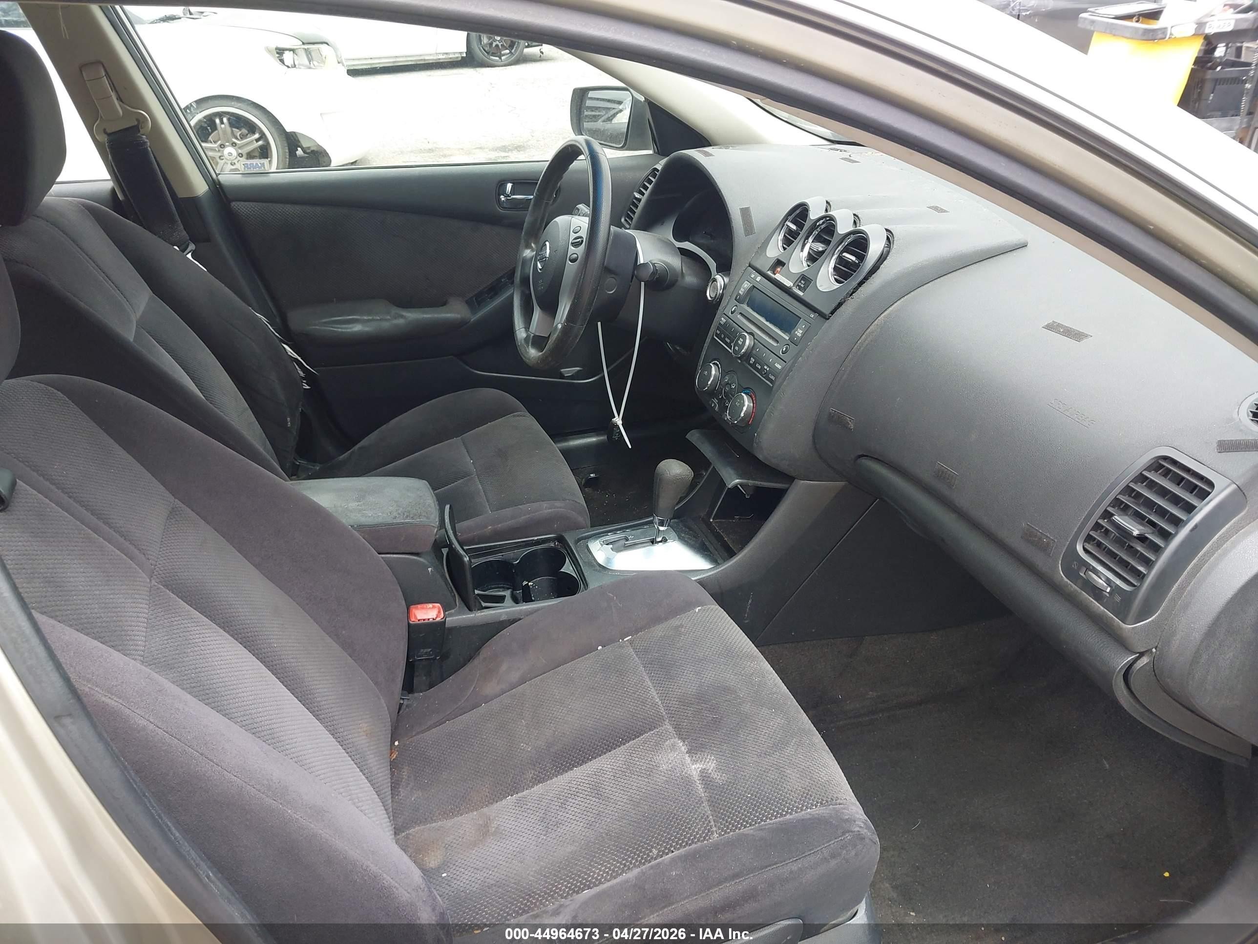 2009 Nissan Altima 2.5 S Gold vin: 1N4AL21E69C124485