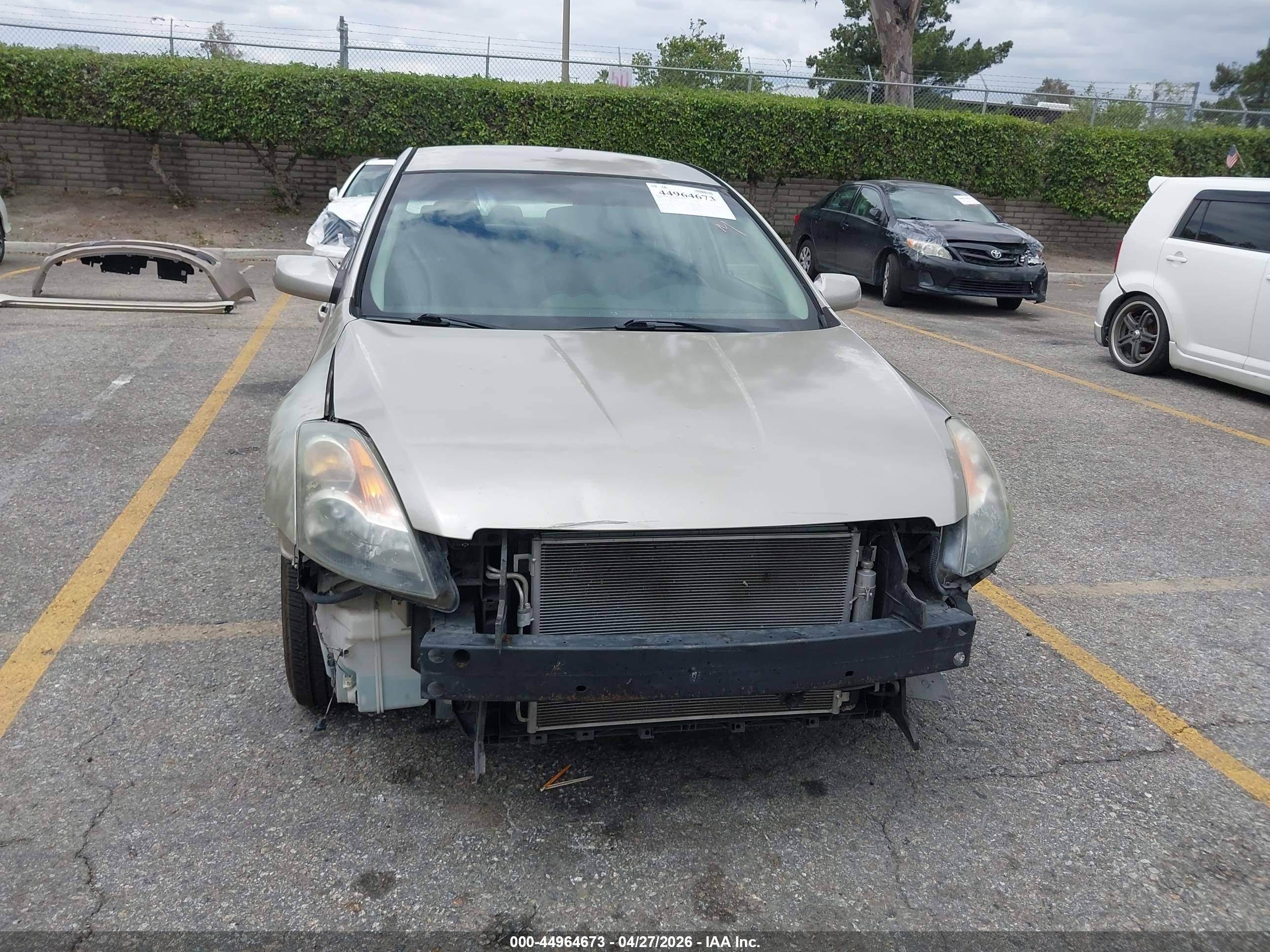 2009 Nissan Altima 2.5 S Gold vin: 1N4AL21E69C124485