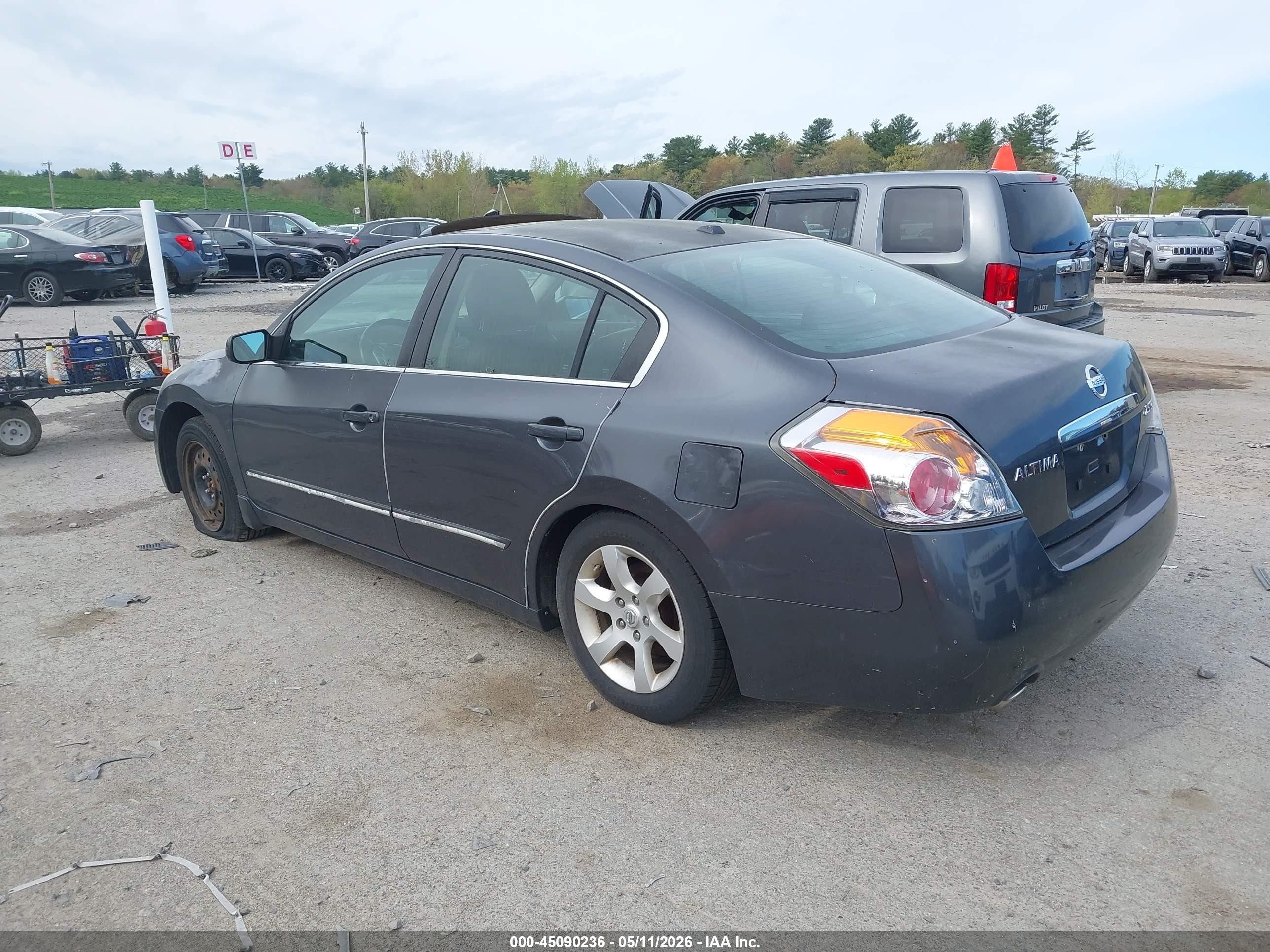 2009 Nissan Altima 2.5 S Серый vin: 1N4AL21E69N403875