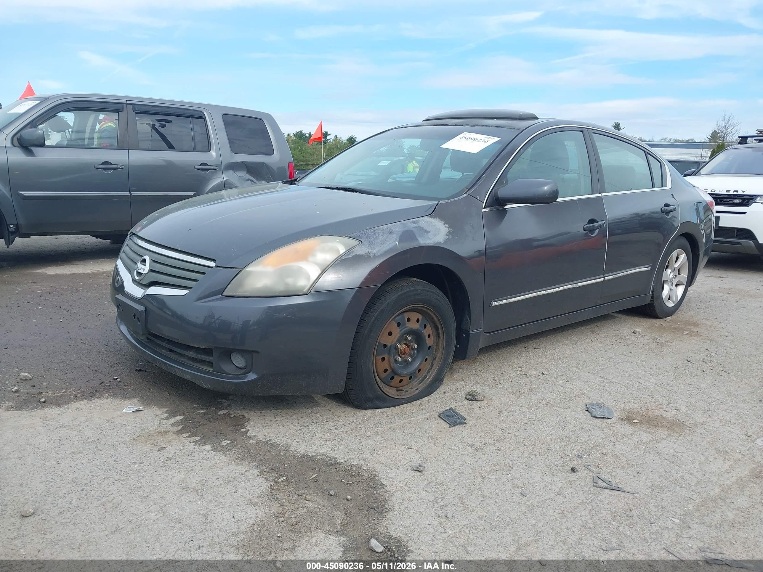 2009 Nissan Altima 2.5 S Серый vin: 1N4AL21E69N403875