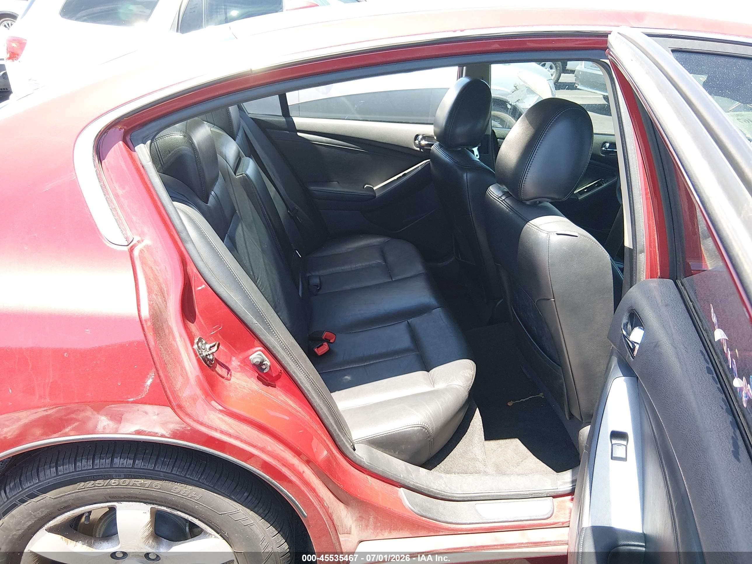 2009 Nissan Altima 2.5 S Красный vin: 1N4AL21E69N404993