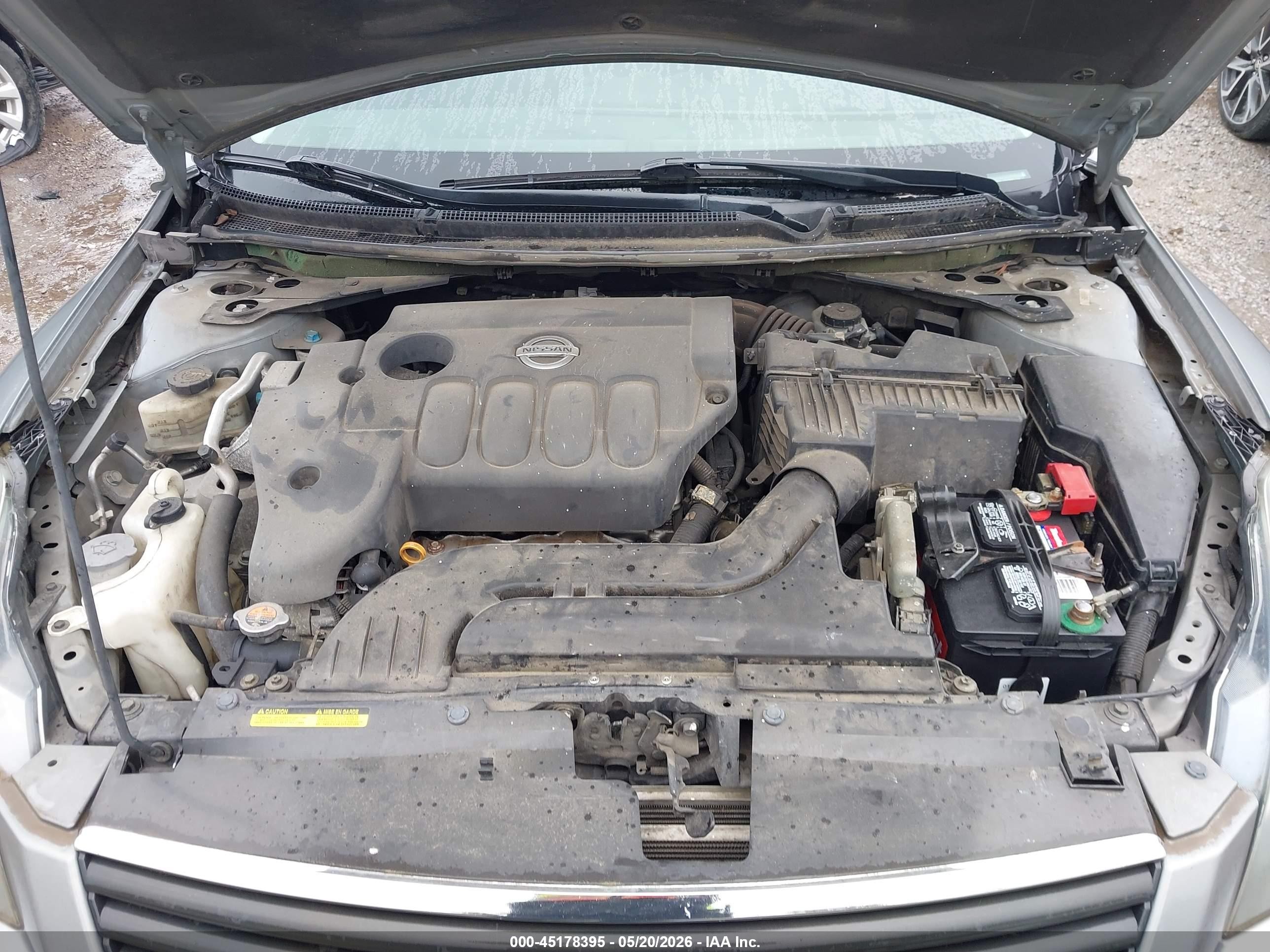 2009 Nissan Altima 2.5 S Gray vin: 1N4AL21E69N421714