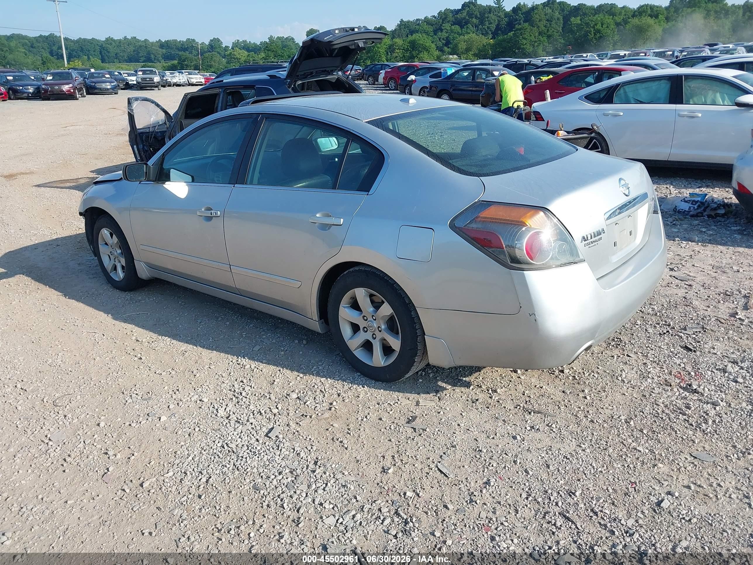 2009 Nissan Altima 2.5 S Серебряный vin: 1N4AL21E69N455345